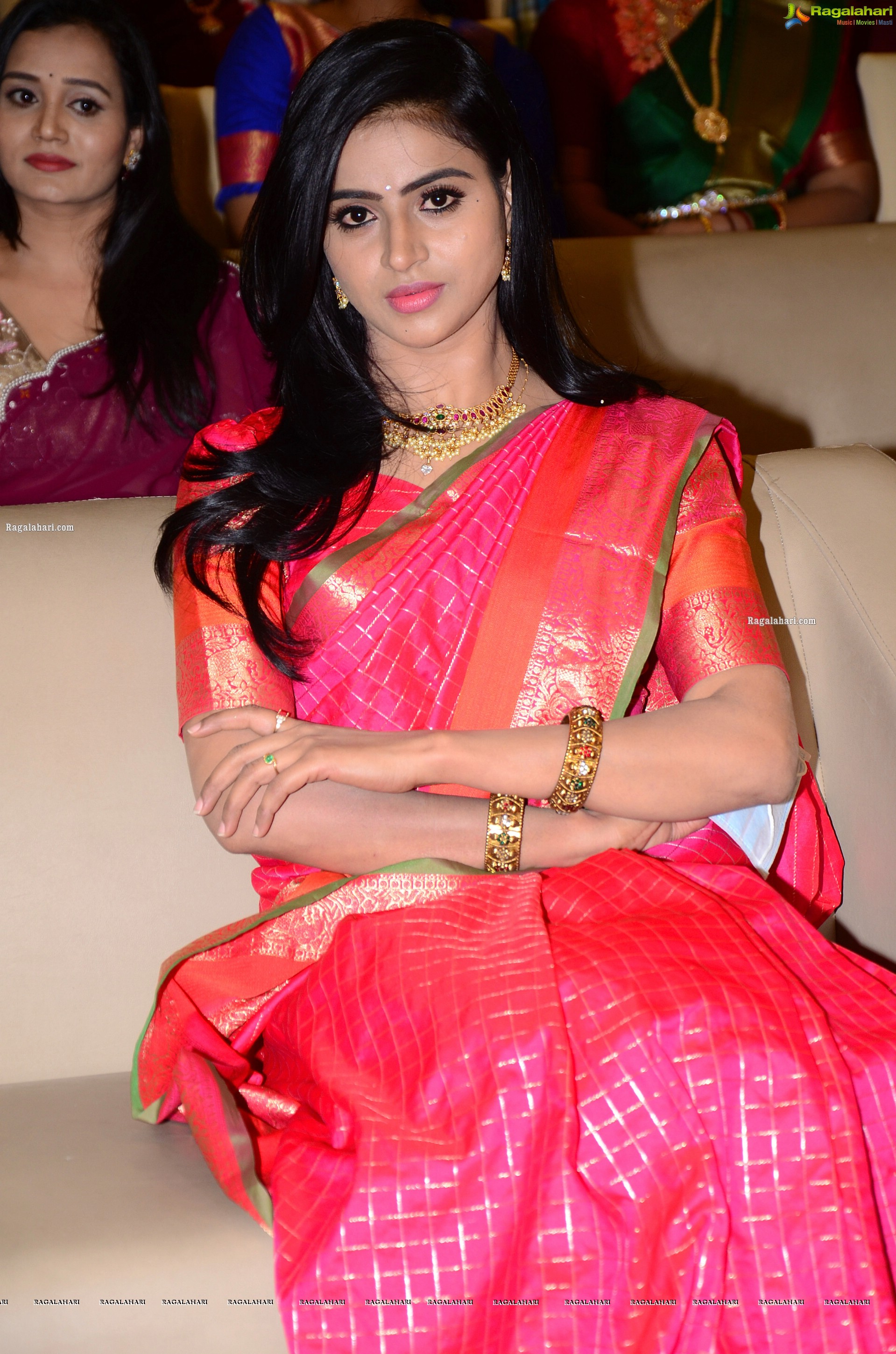 Naveena Reddy at Akhanda Movie Thanks Meet, HD Photo Gallery
