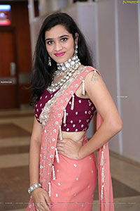 Priyanka Chowdary in Designer Lehenga Choli