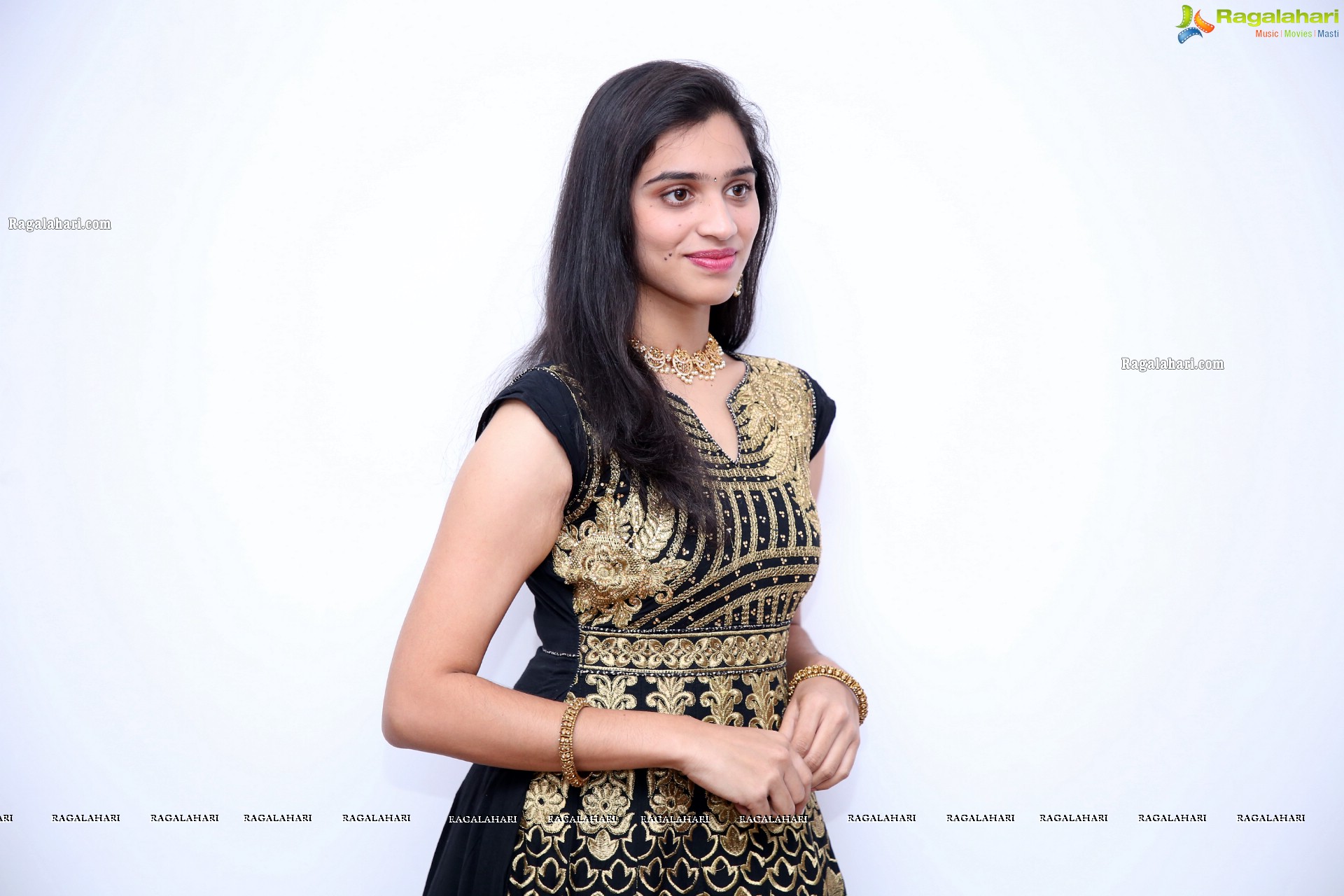 Priyanka Chowdary in Designer Lehenga Choli, HD Photo Gallery