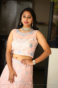 Sahana at Bari Movie Teaser Launch Event