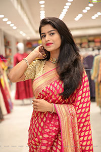 Srilekha in beautiful Saree