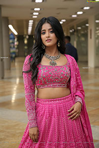 Ulka Gupta in Pink Designer Lehenga Choli