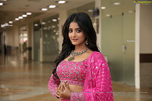 Ulka Gupta in Pink Designer Lehenga Choli