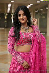 Ulka Gupta in Pink Designer Lehenga Choli