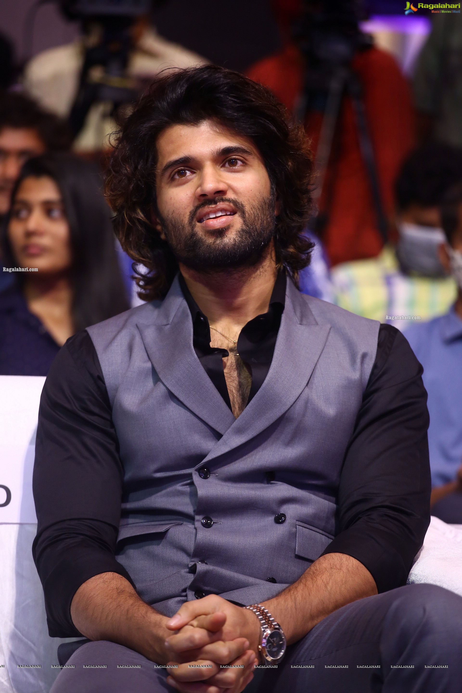 Vijay Deverakonda at Bhama Kalapam Trailer Launch, HD Photo Gallery