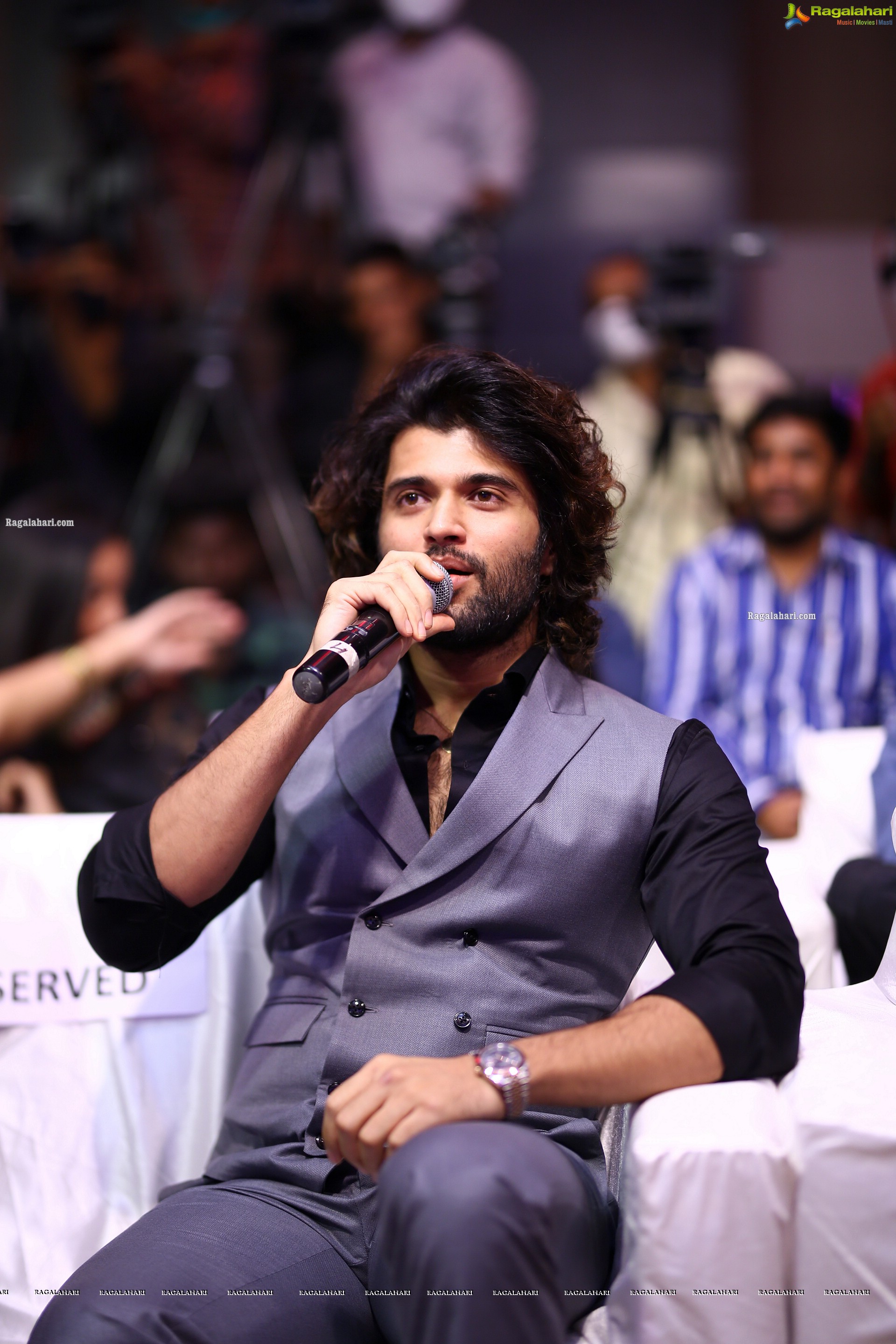 Vijay Deverakonda at Bhama Kalapam Trailer Launch, HD Photo Gallery