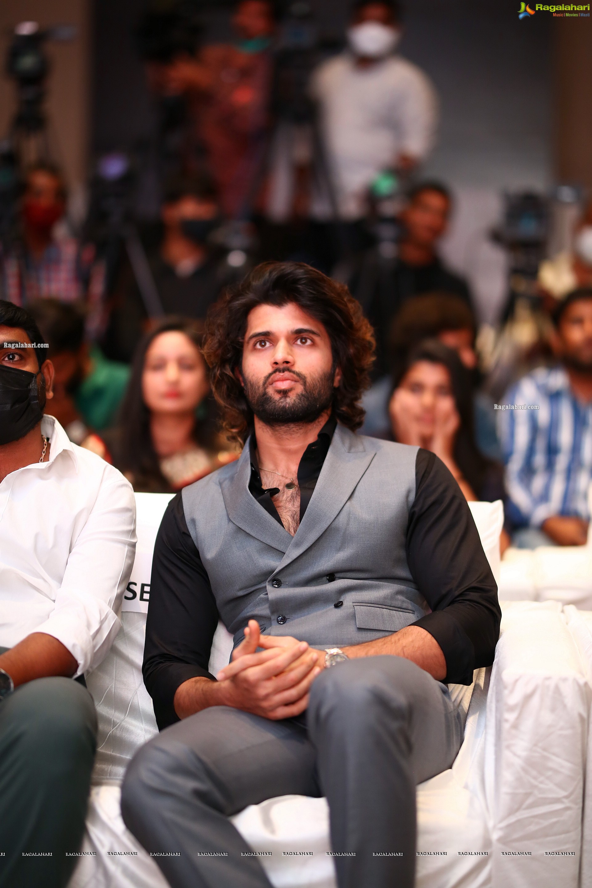 Vijay Deverakonda at Bhama Kalapam Trailer Launch, HD Photo Gallery