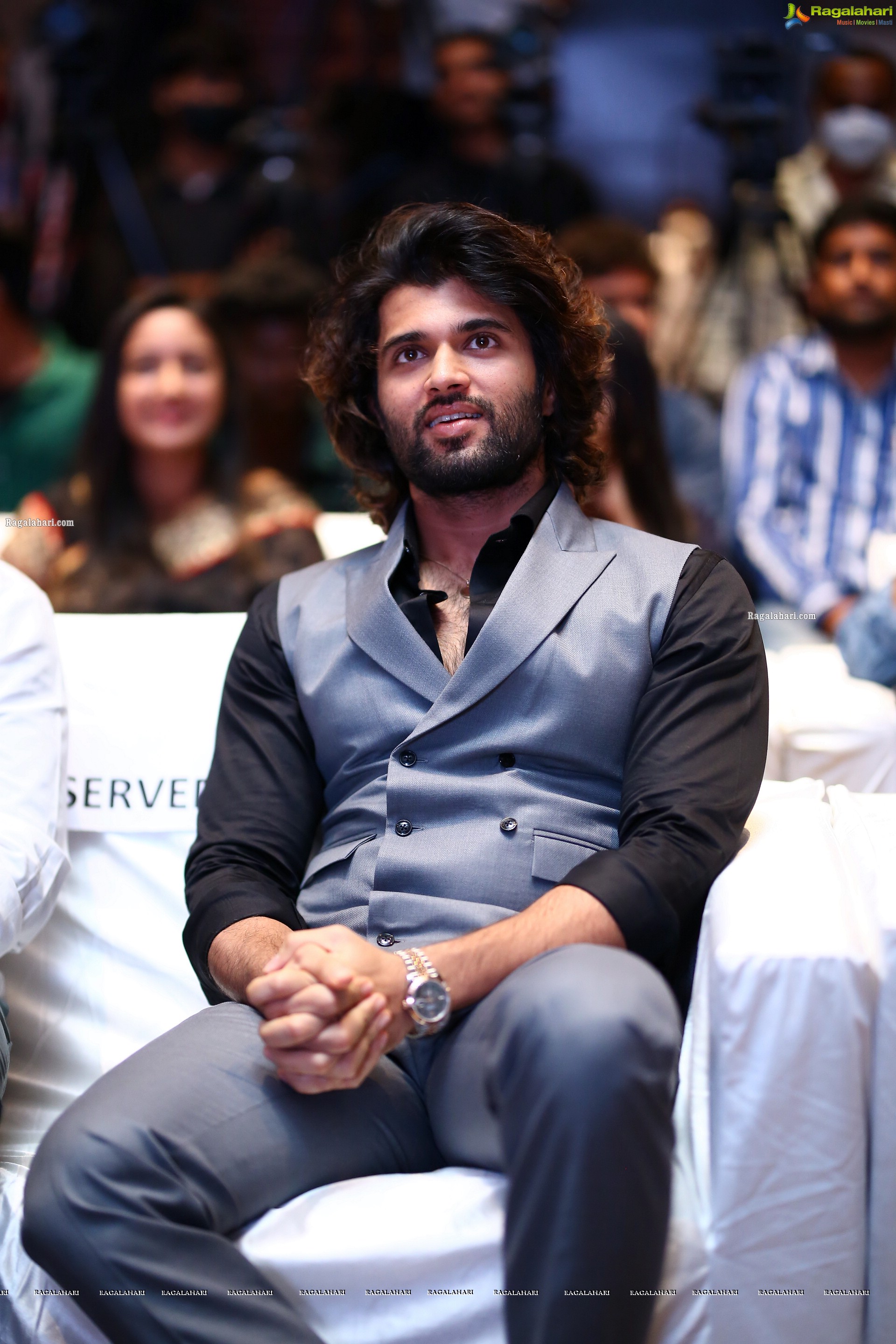 Vijay Deverakonda at Bhama Kalapam Trailer Launch, HD Photo Gallery