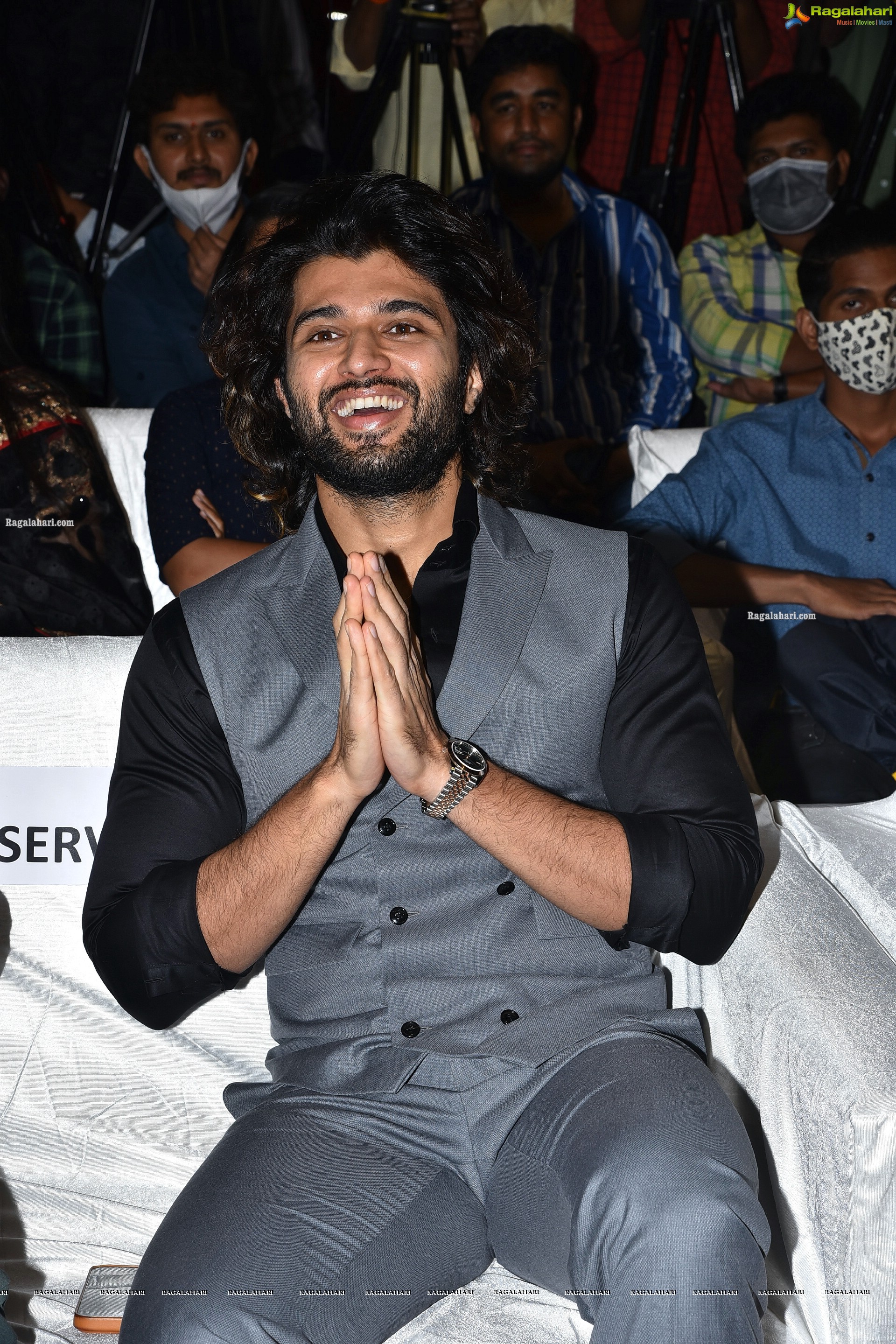 Vijay Deverakonda at Bhama Kalapam Trailer Launch, HD Photo Gallery