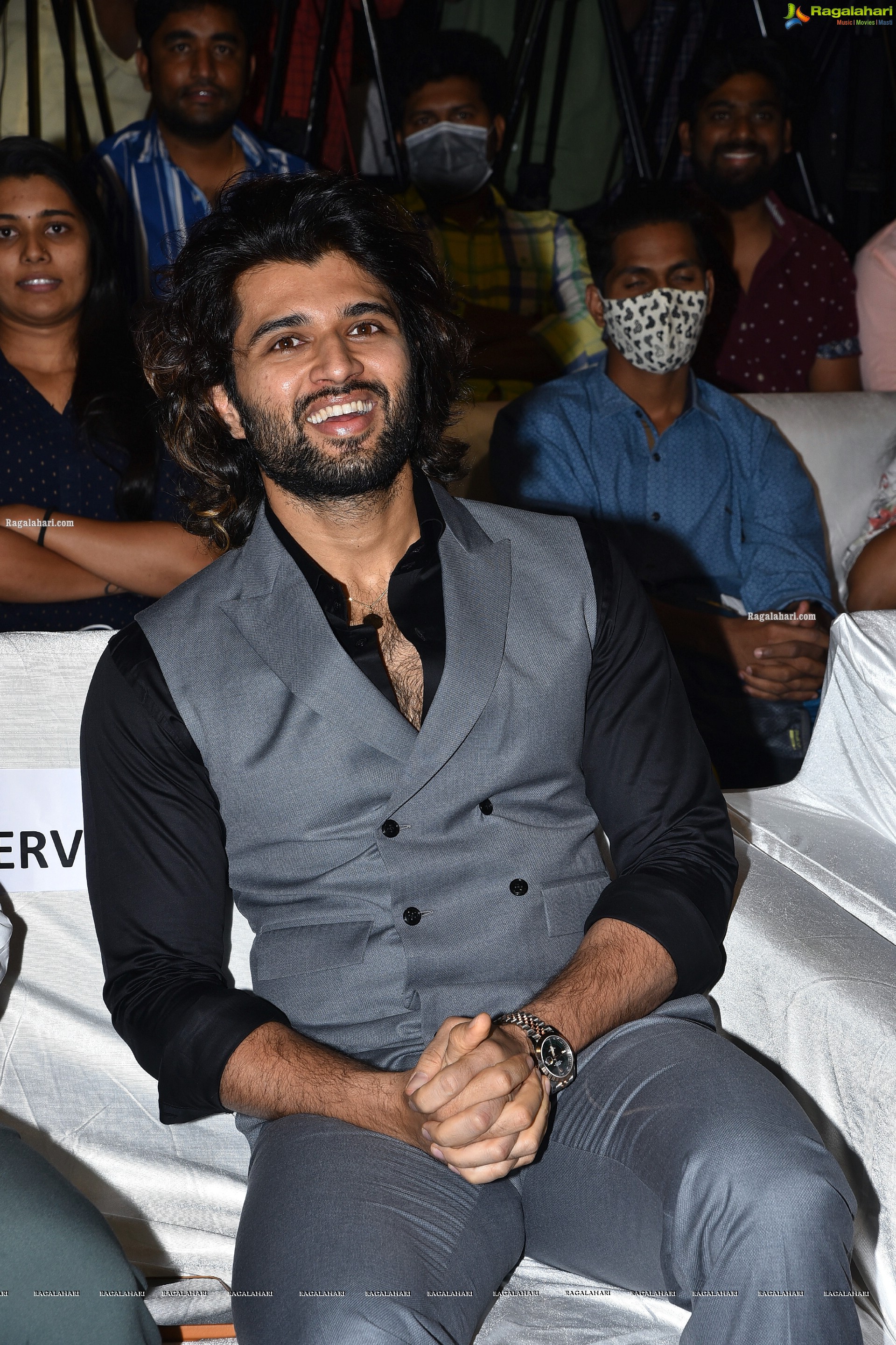 Vijay Deverakonda at Bhama Kalapam Trailer Launch, HD Photo Gallery