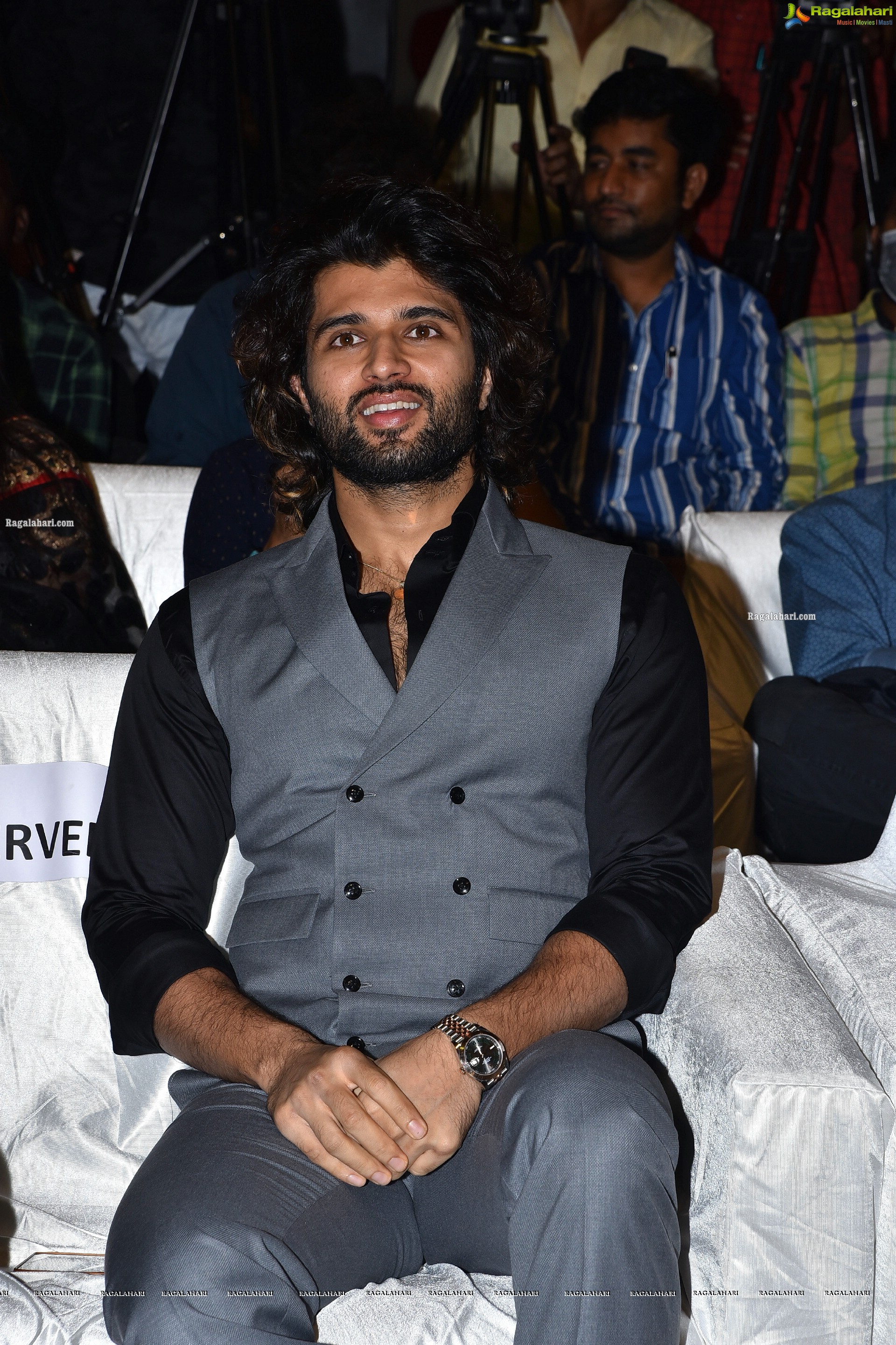 Vijay Deverakonda at Bhama Kalapam Trailer Launch, HD Photo Gallery