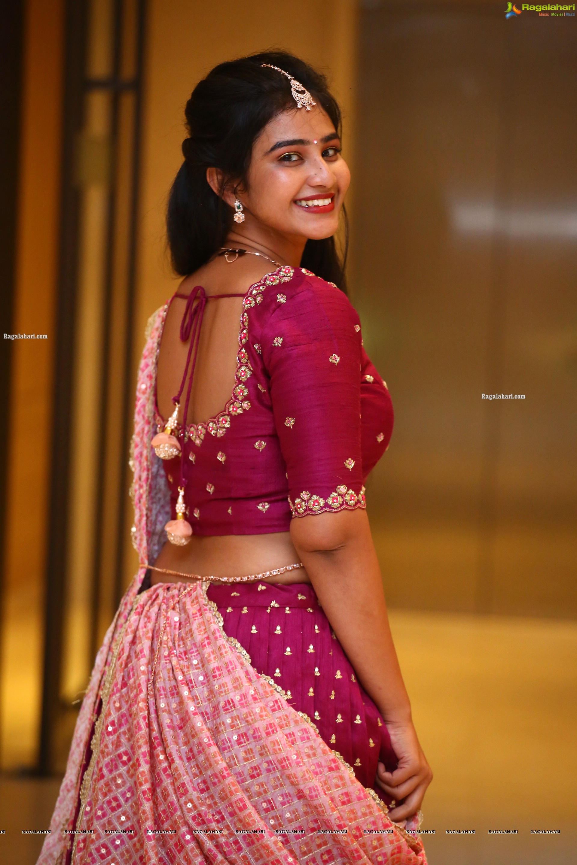 Yashna Chowdary at Bangarraju Pre-Release Event, HD Photo Gallery