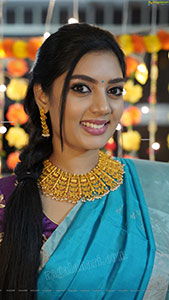 Aadhya Paruchuri in Traditional Saree