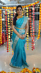 Aadhya Paruchuri in Traditional Saree