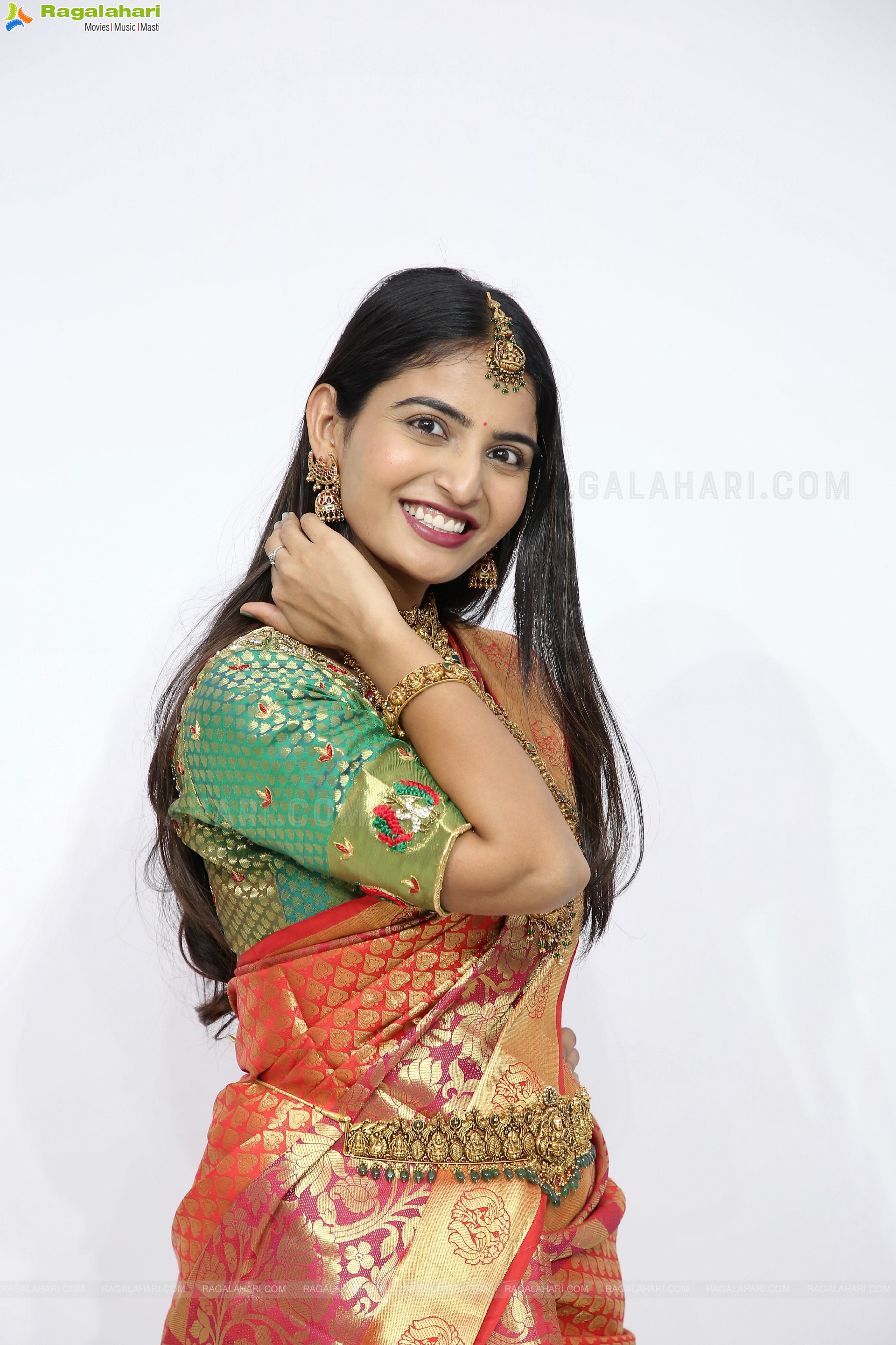 Ananya Nagalla in Traditional Attire, HD Photo Gallery