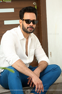 Bharath at Hunt Movie Interview