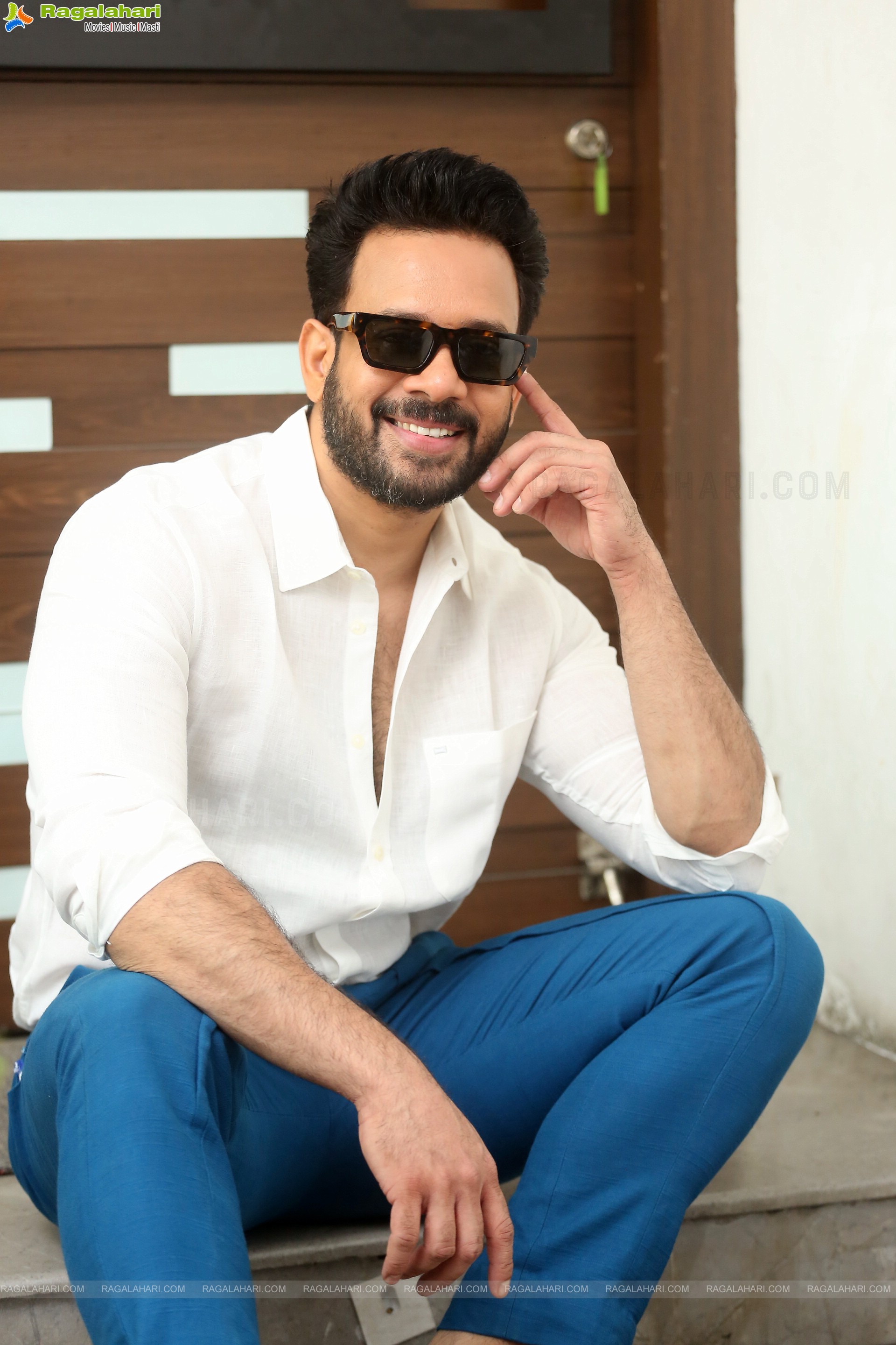 Premisthe Fame Bharath at Hunt Movie Interview, HD Photo Gallery