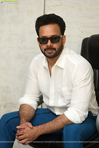 Bharath at Hunt Movie Interview