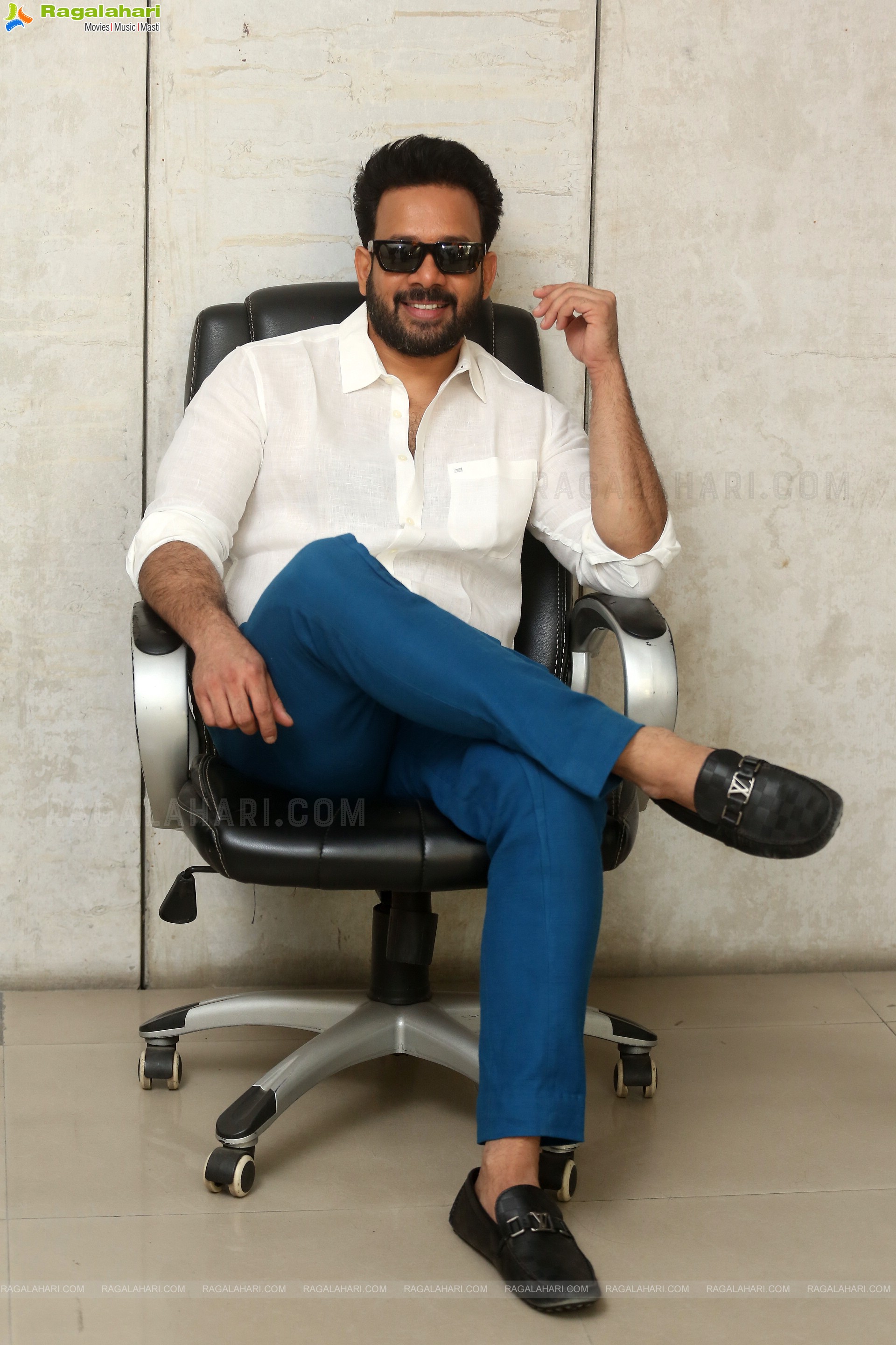 Premisthe Fame Bharath at Hunt Movie Interview, HD Photo Gallery