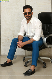 Bharath at Hunt Movie Interview