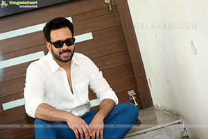 Bharath at Hunt Movie Interview