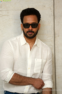 Bharath at Hunt Movie Interview