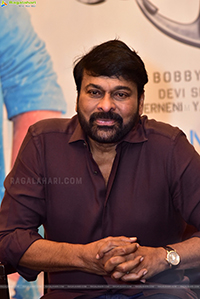 Megastar Chiranjeevi at Waltair Veerayya Interview