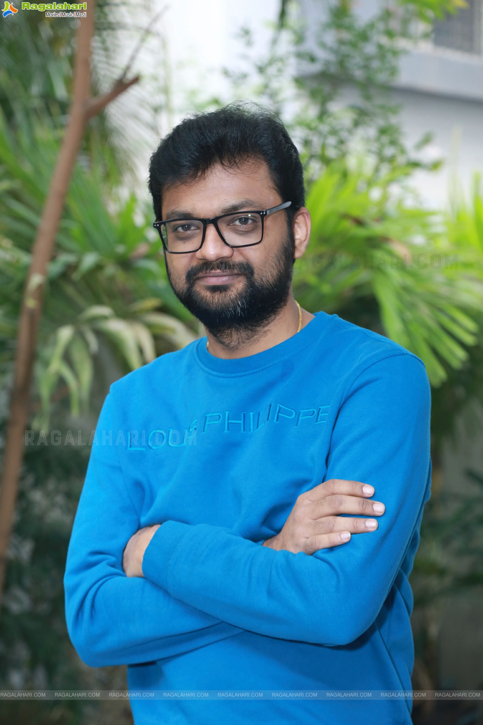 Director Anil Kumar Aalla Stills at Kalyanam Kamaneeyam Movie interview