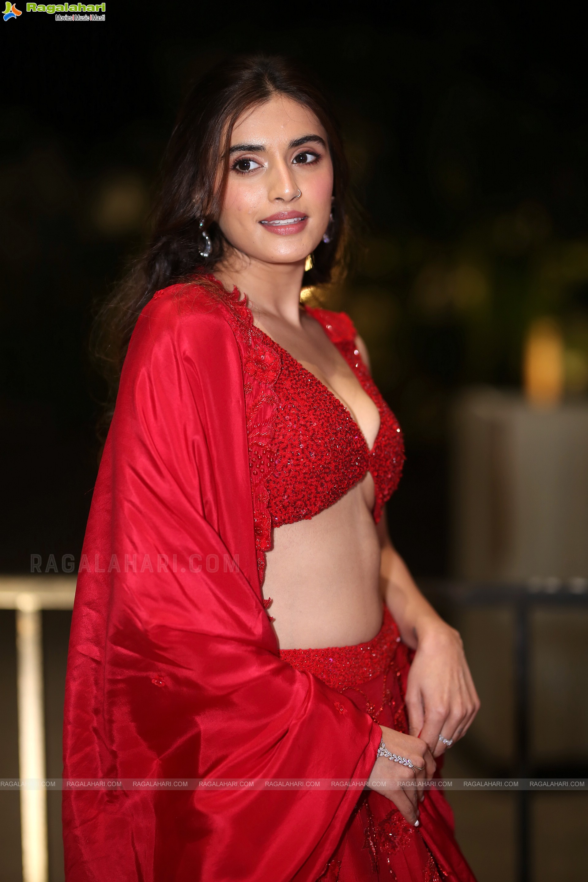 Divyansha Kaushik at Michael Movie Pre-Release Event, HD Photo Gallery
