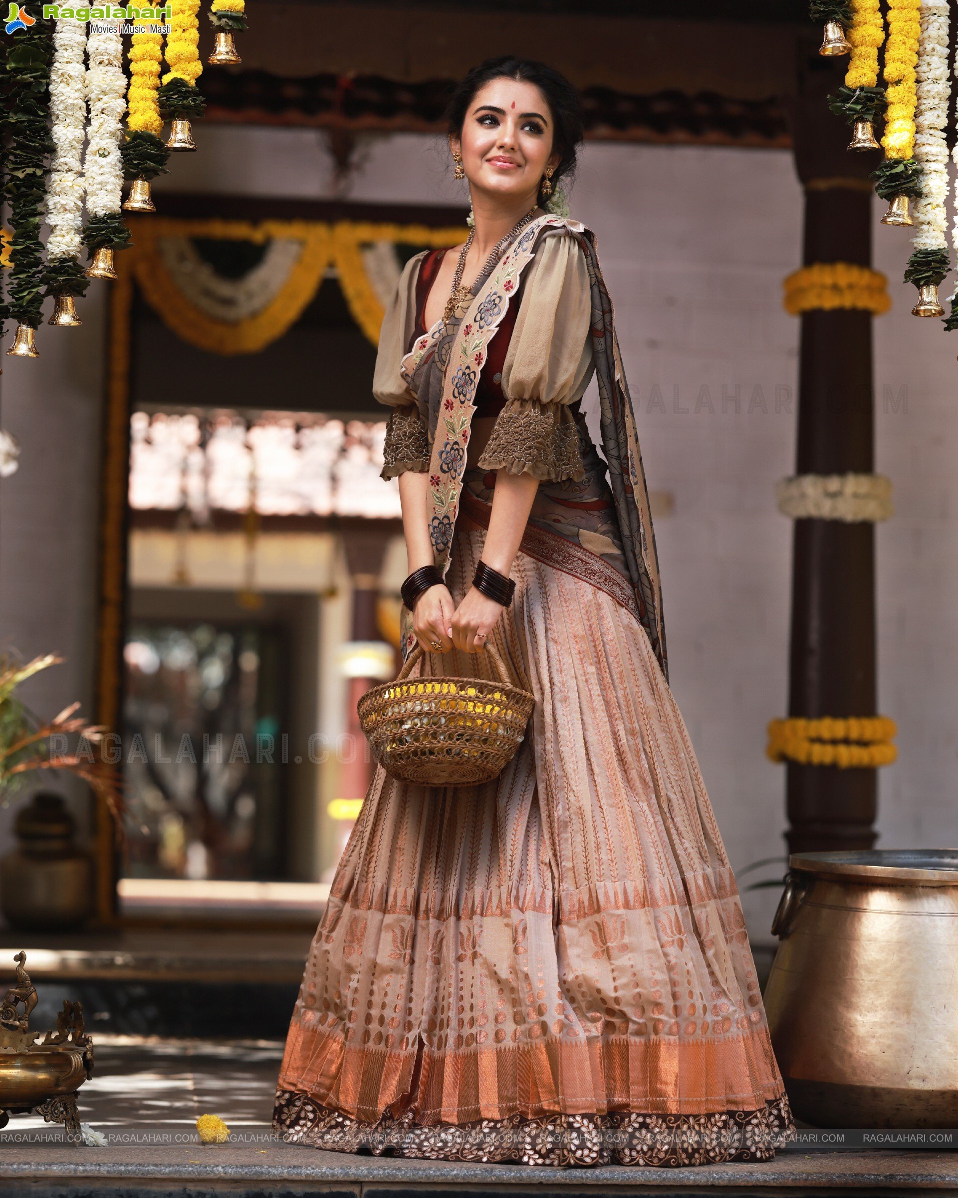 Malvika Sharma in Traditional Dress, HD Photo Gallery