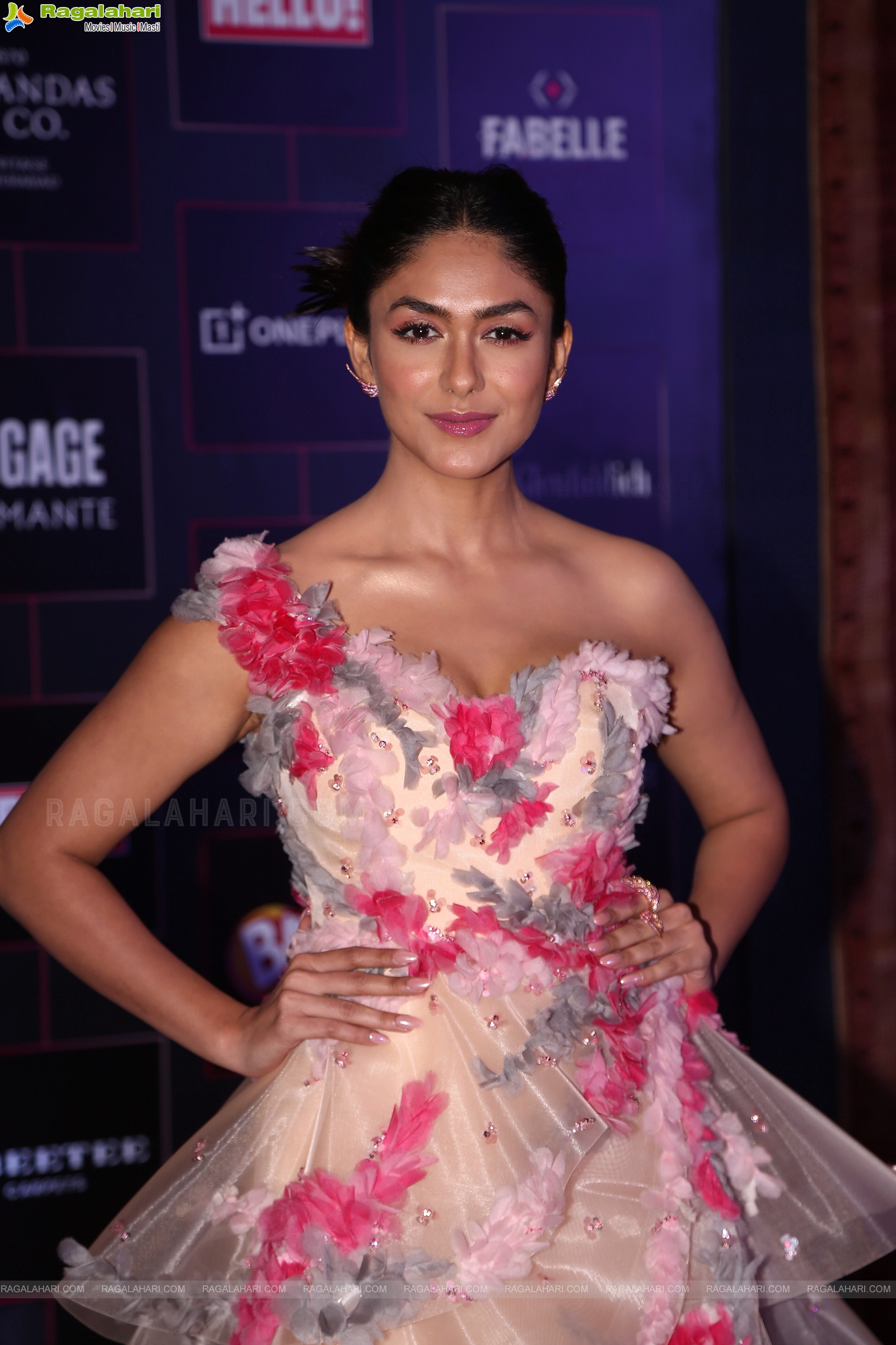 Mrunal Thakur at HELLO! Hall of Fame Awards 2023, HD Photo Gallery