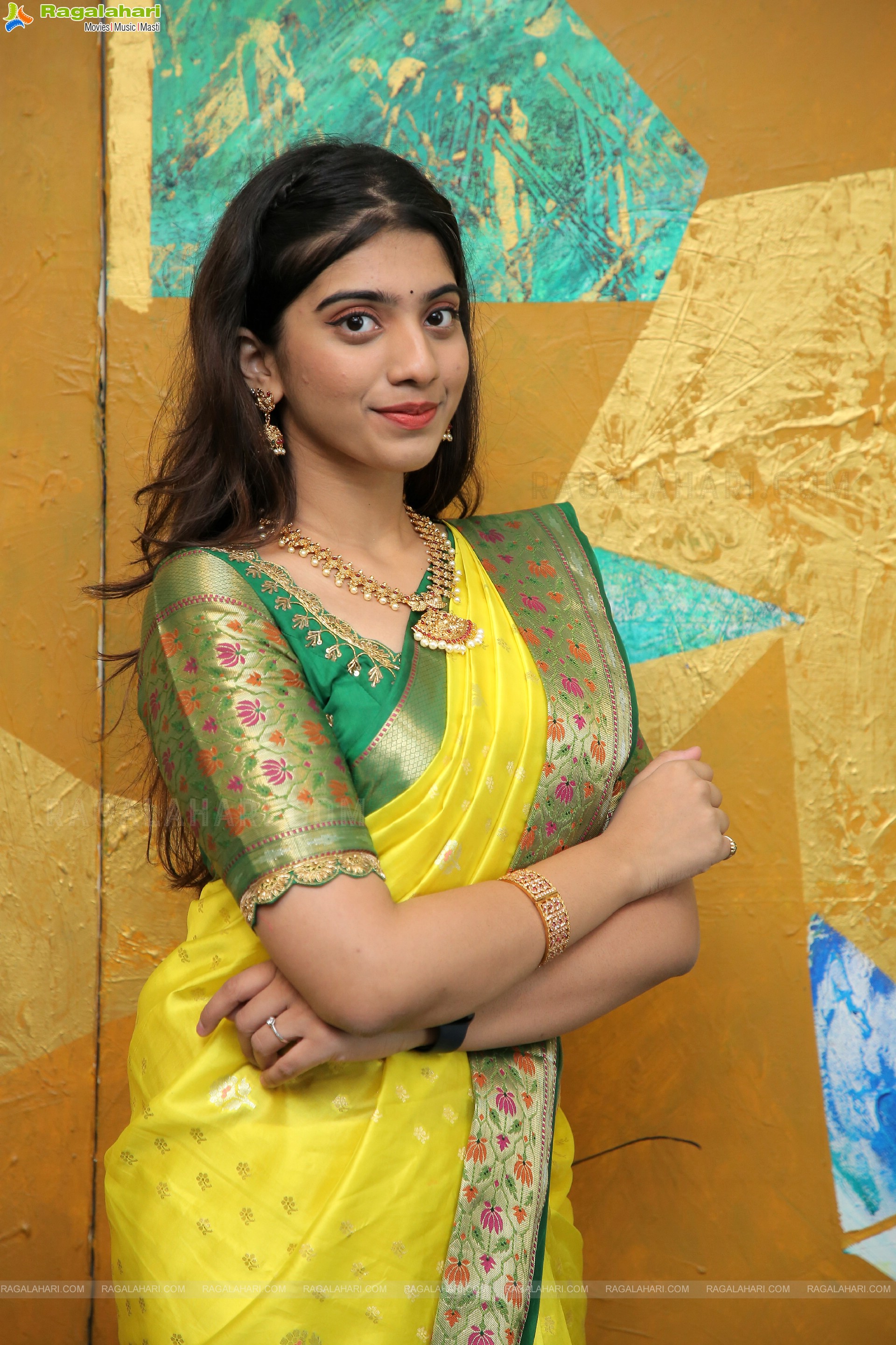 Nikita Choudary in Traditional Attire, HD Photo Gallery