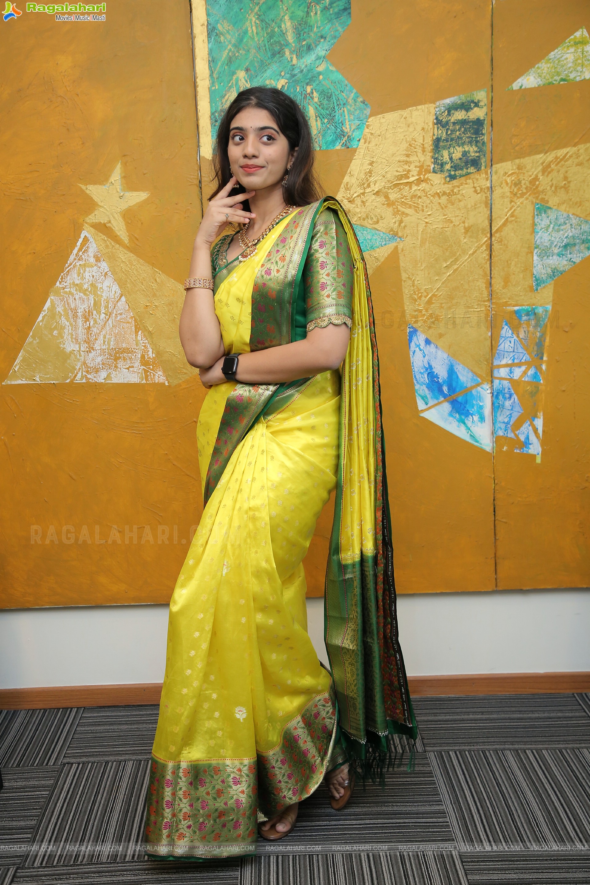 Nikita Choudary in Traditional Attire, HD Photo Gallery