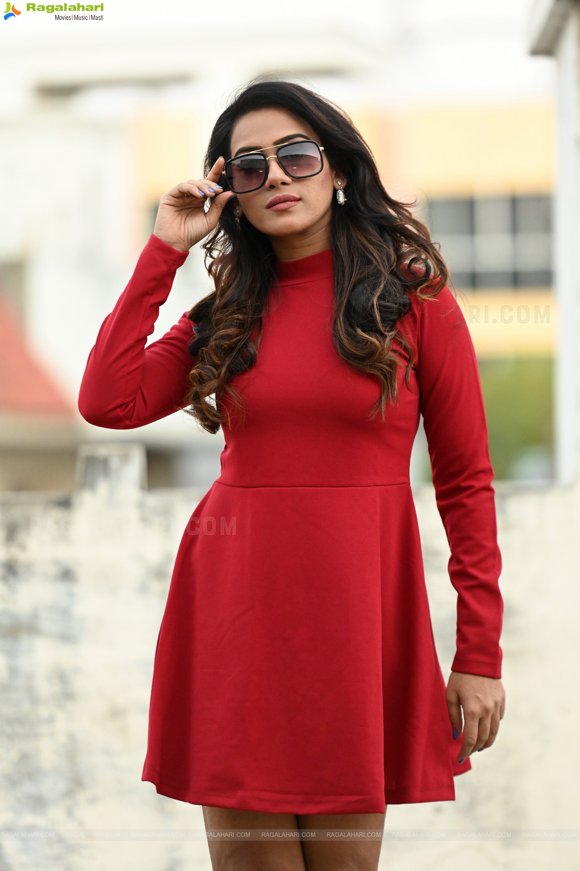 Preeti Sundar in Red Dress, HD Photo Gallery