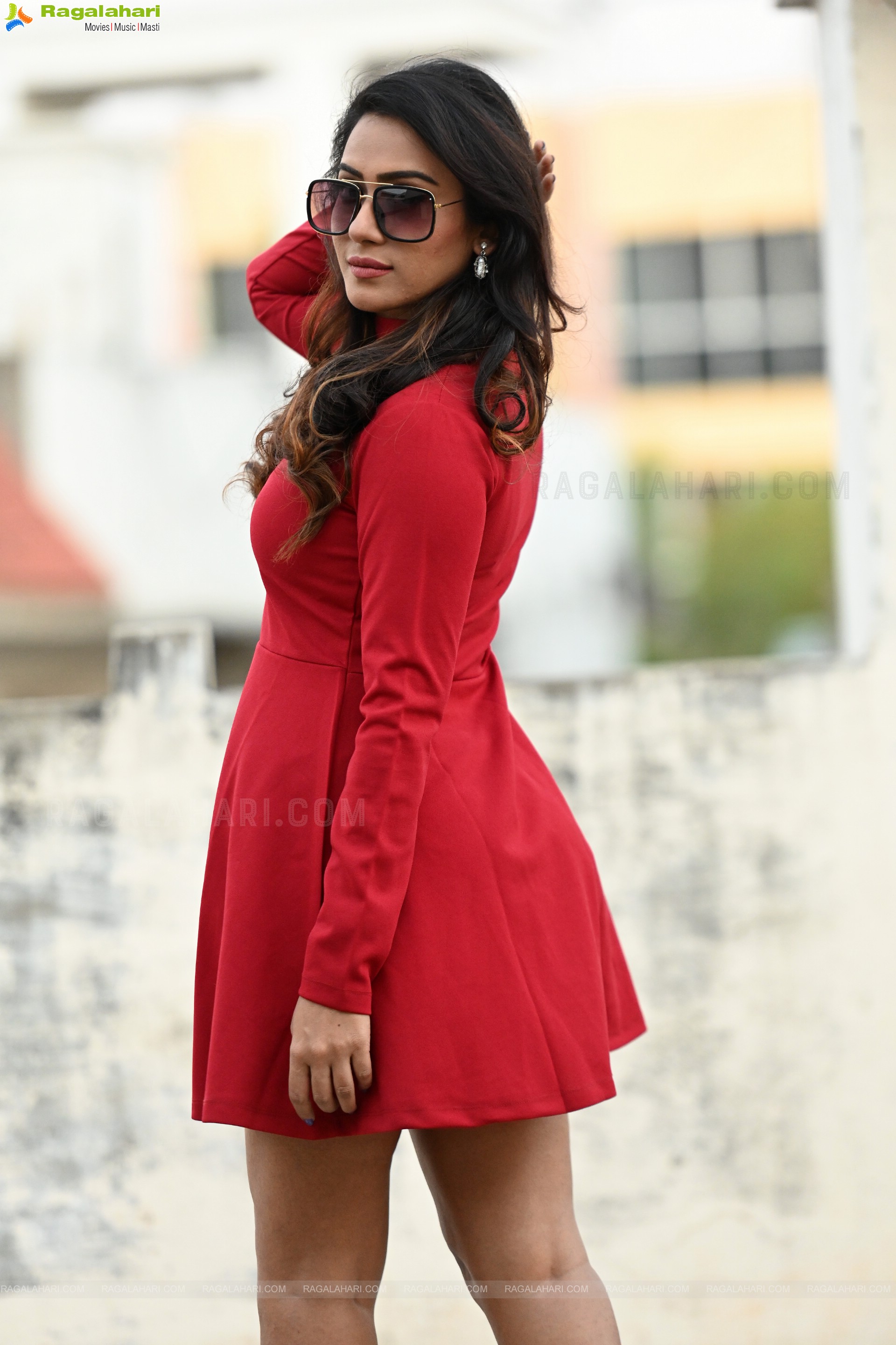 Preeti Sundar in Red Dress, HD Photo Gallery