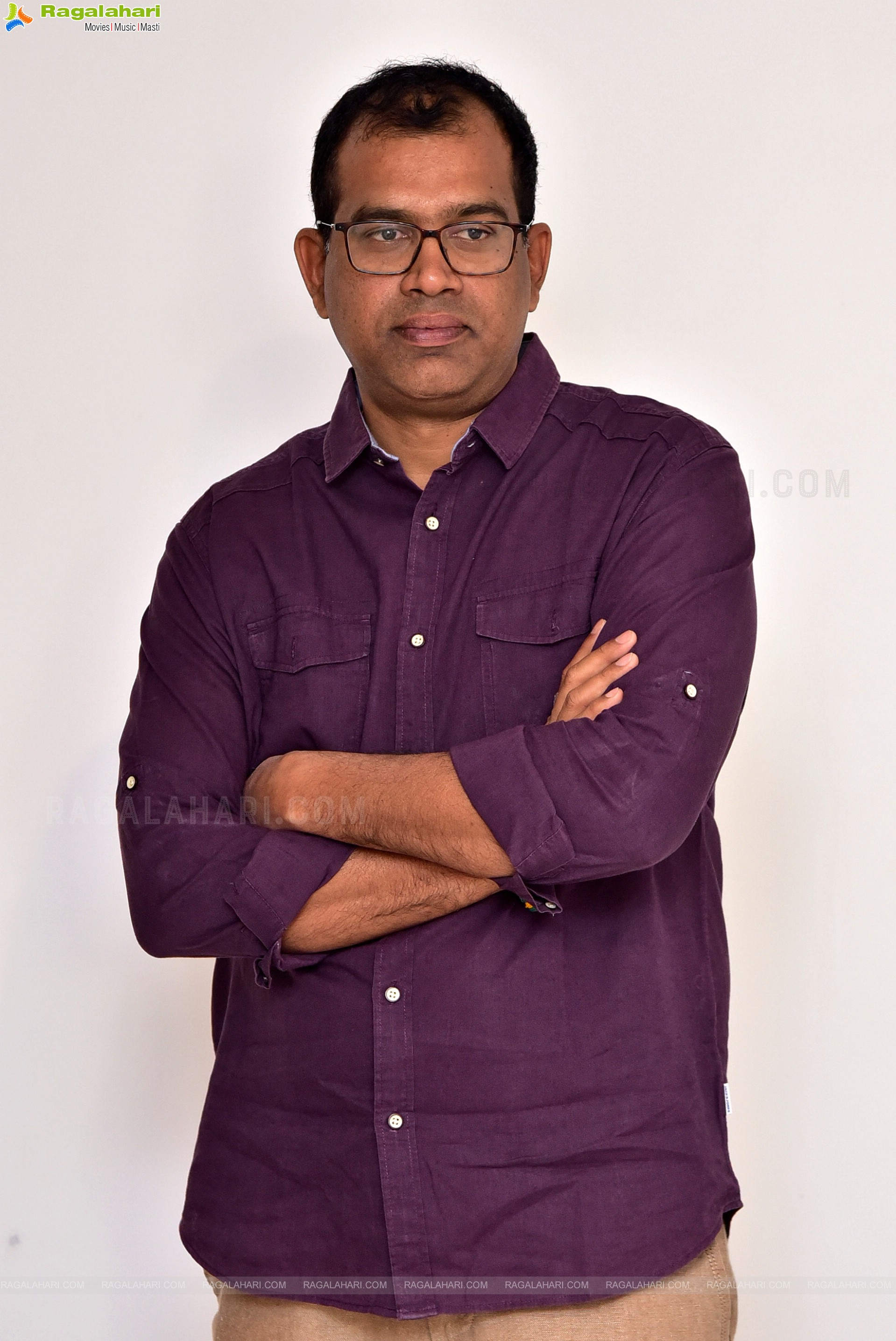 Director Shourie Chandrasekhar T Ramesh Stills at Butta Bumma Interview
