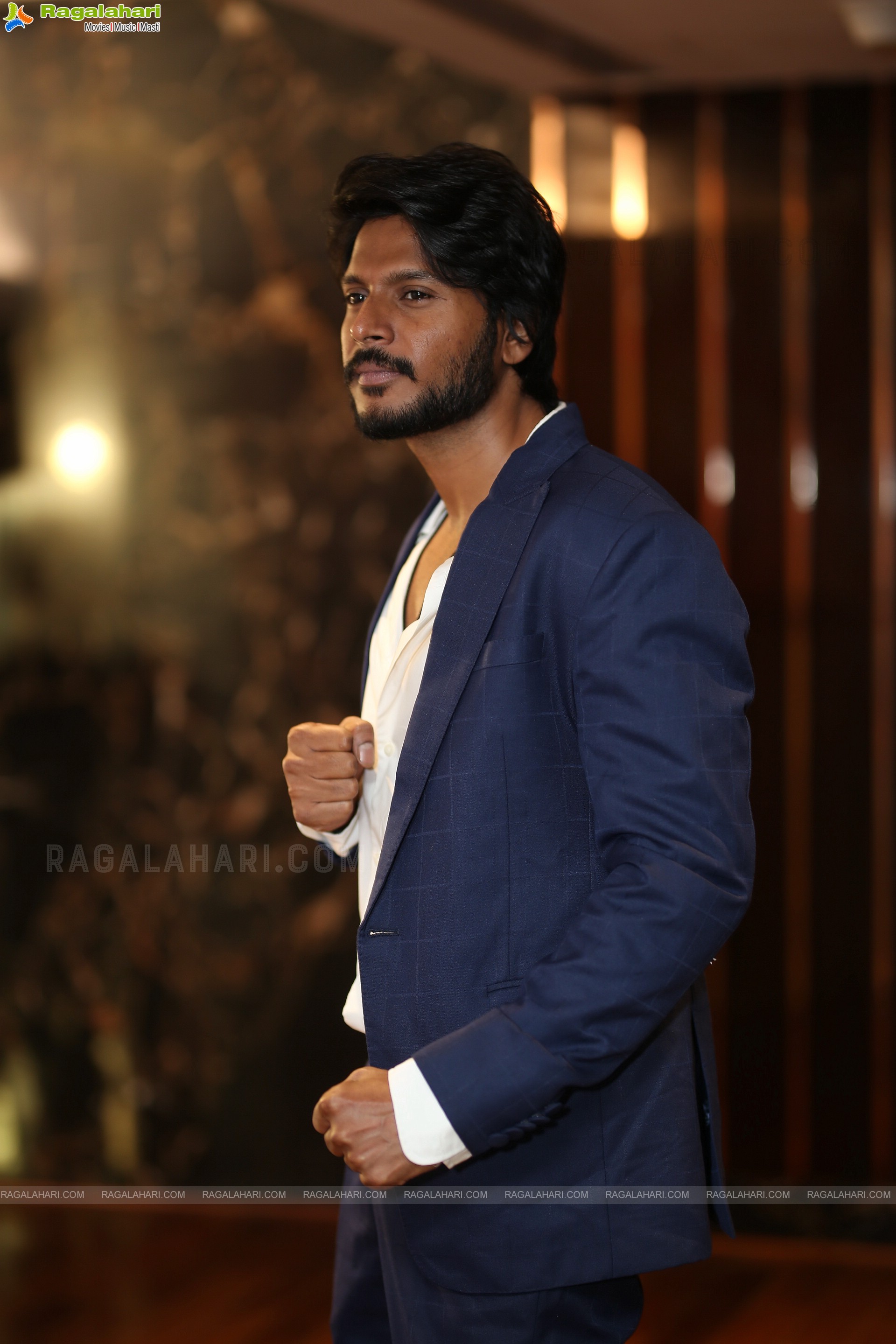 Sundeep Kishan at Michael Movie Interview, HD Stills