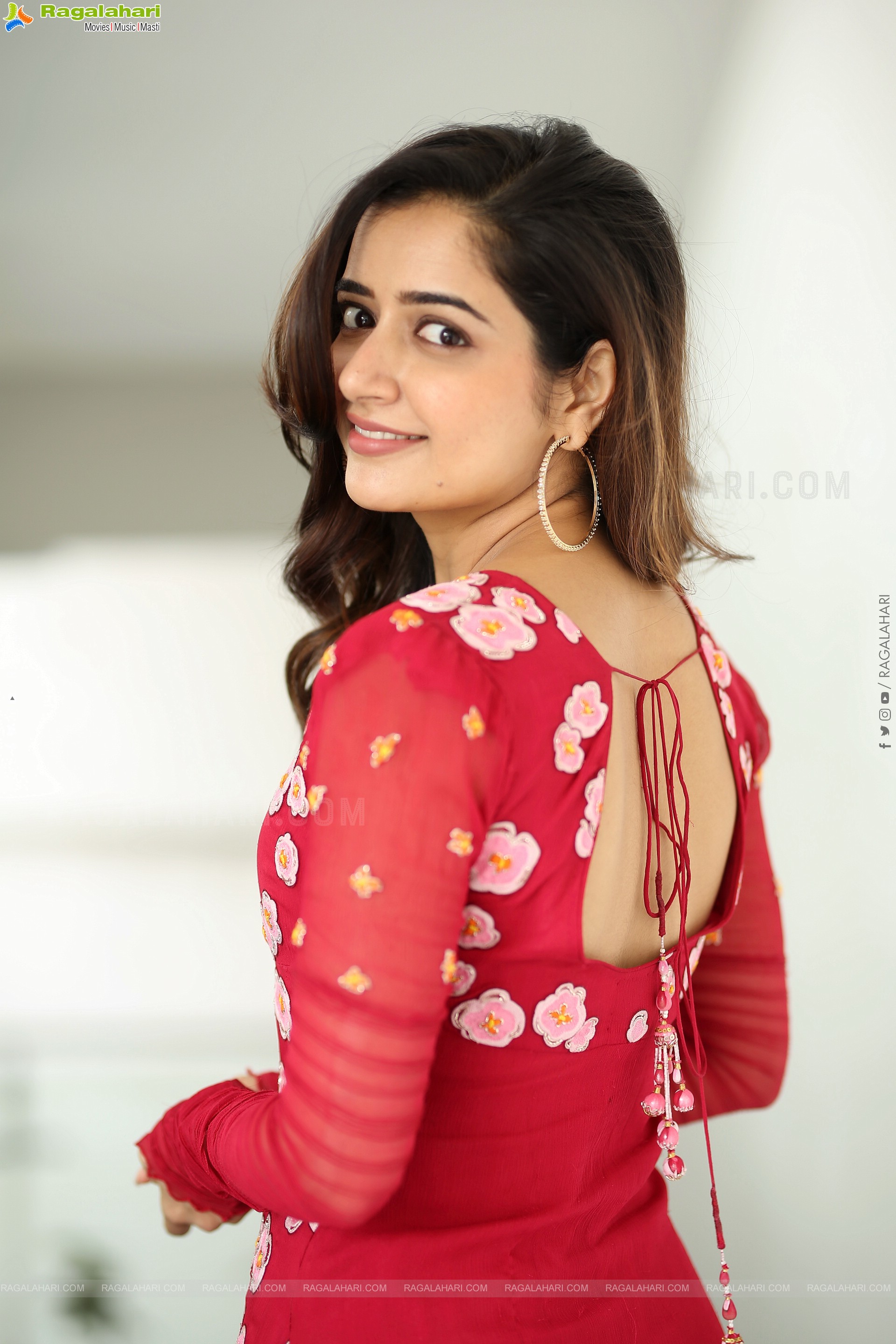 Ashika Ranganath at Naa Saami Ranga Interview, HD Gallery