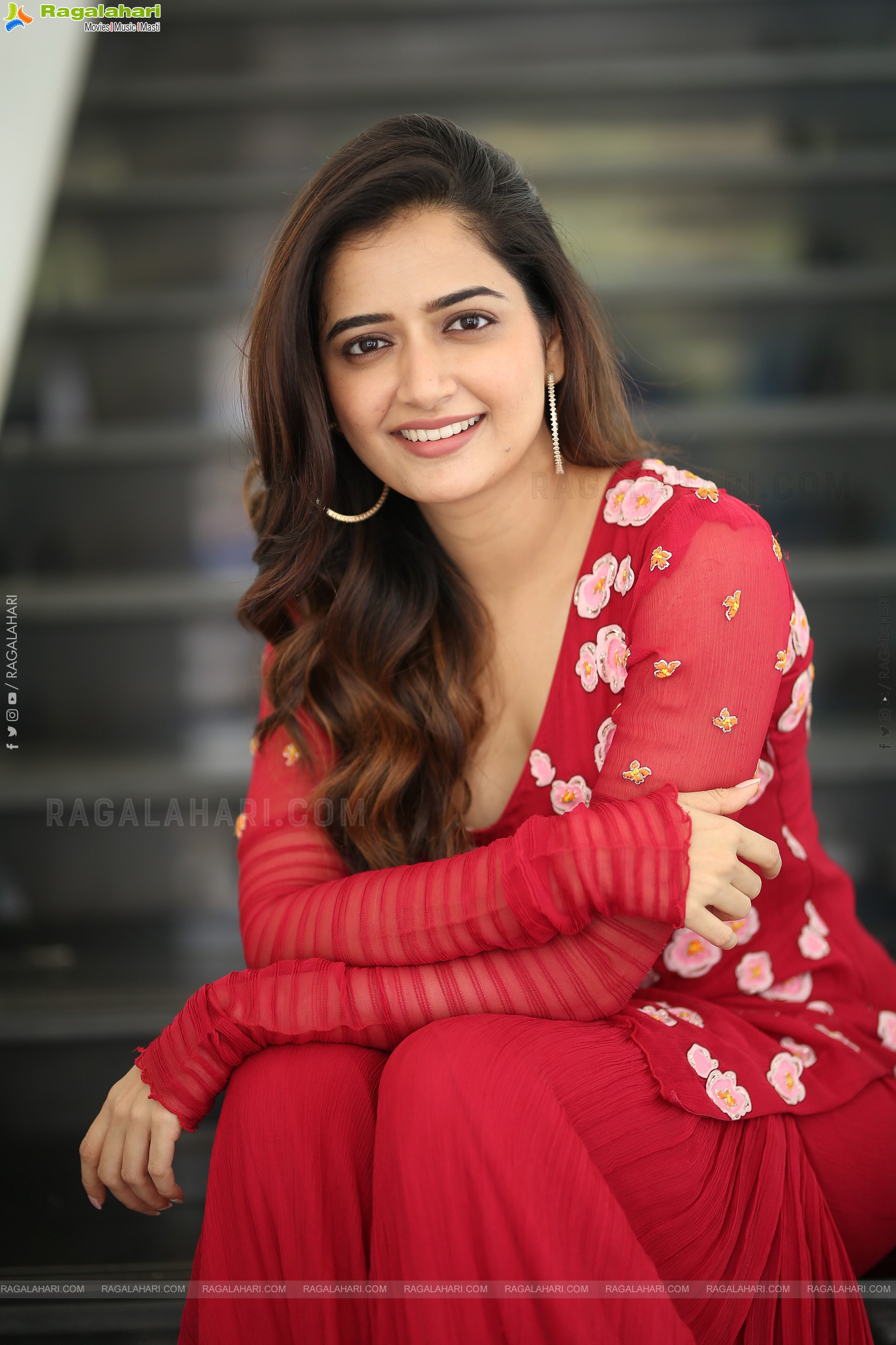 Ashika Ranganath at Naa Saami Ranga Interview, HD Gallery