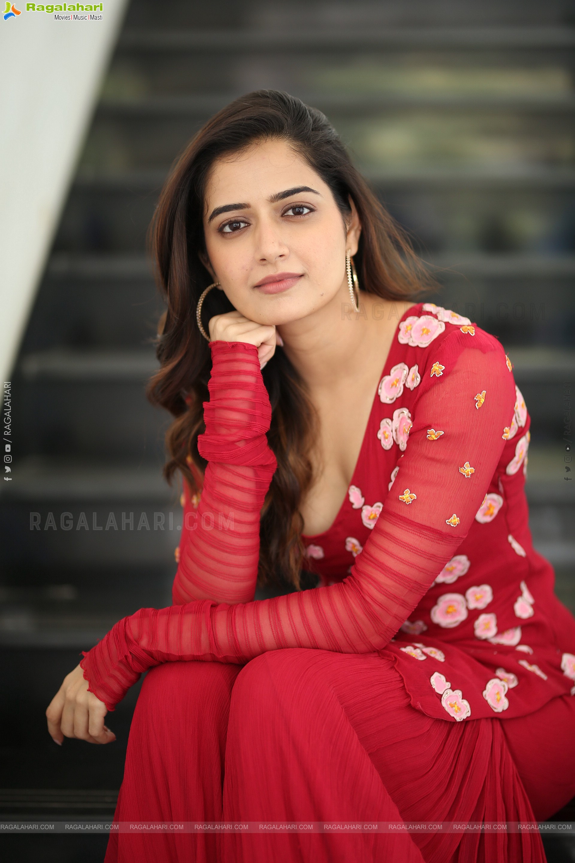 Ashika Ranganath at Naa Saami Ranga Interview, HD Gallery