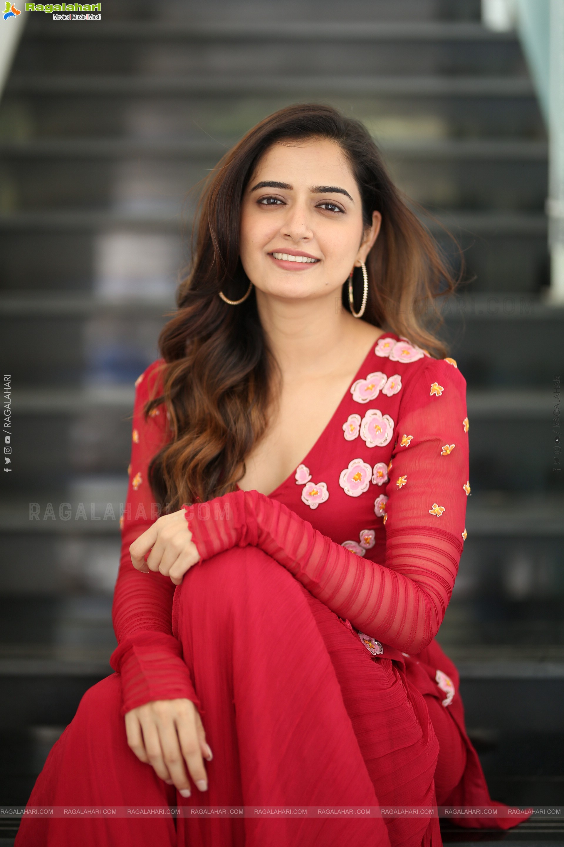 Ashika Ranganath at Naa Saami Ranga Interview, HD Gallery