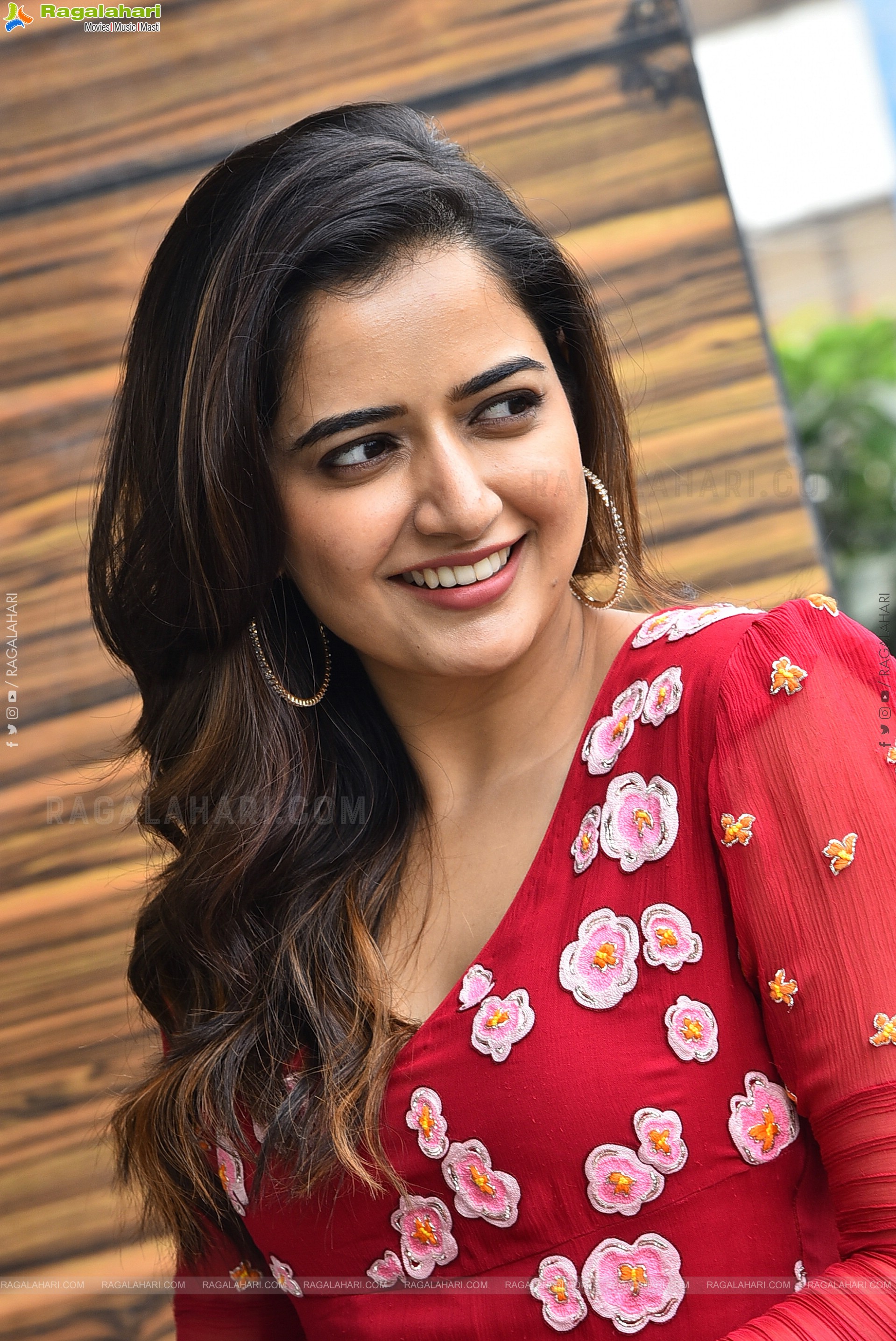 Ashika Ranganath at Naa Saami Ranga Interview, HD Gallery