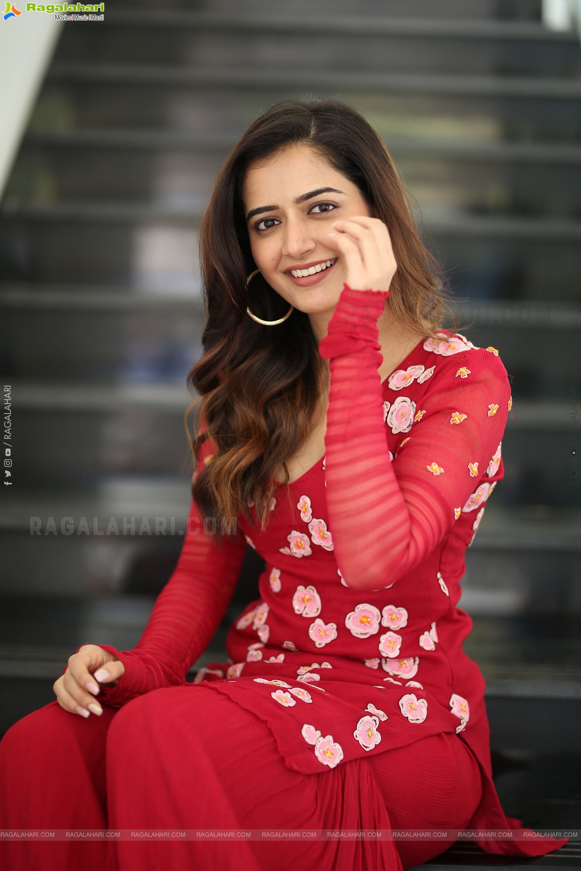 Ashika Ranganath at Naa Saami Ranga Interview, HD Gallery