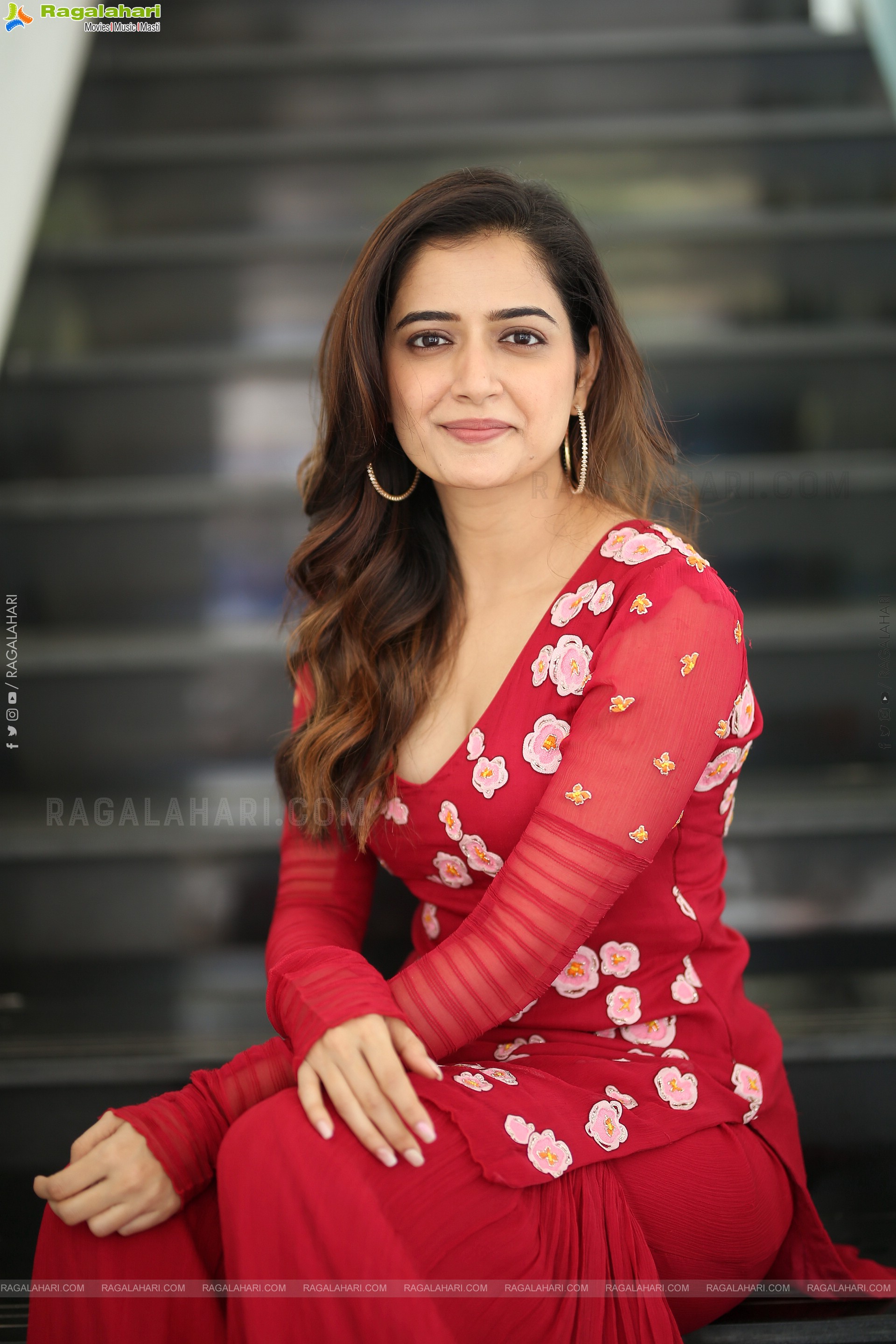 Ashika Ranganath at Naa Saami Ranga Interview, HD Gallery