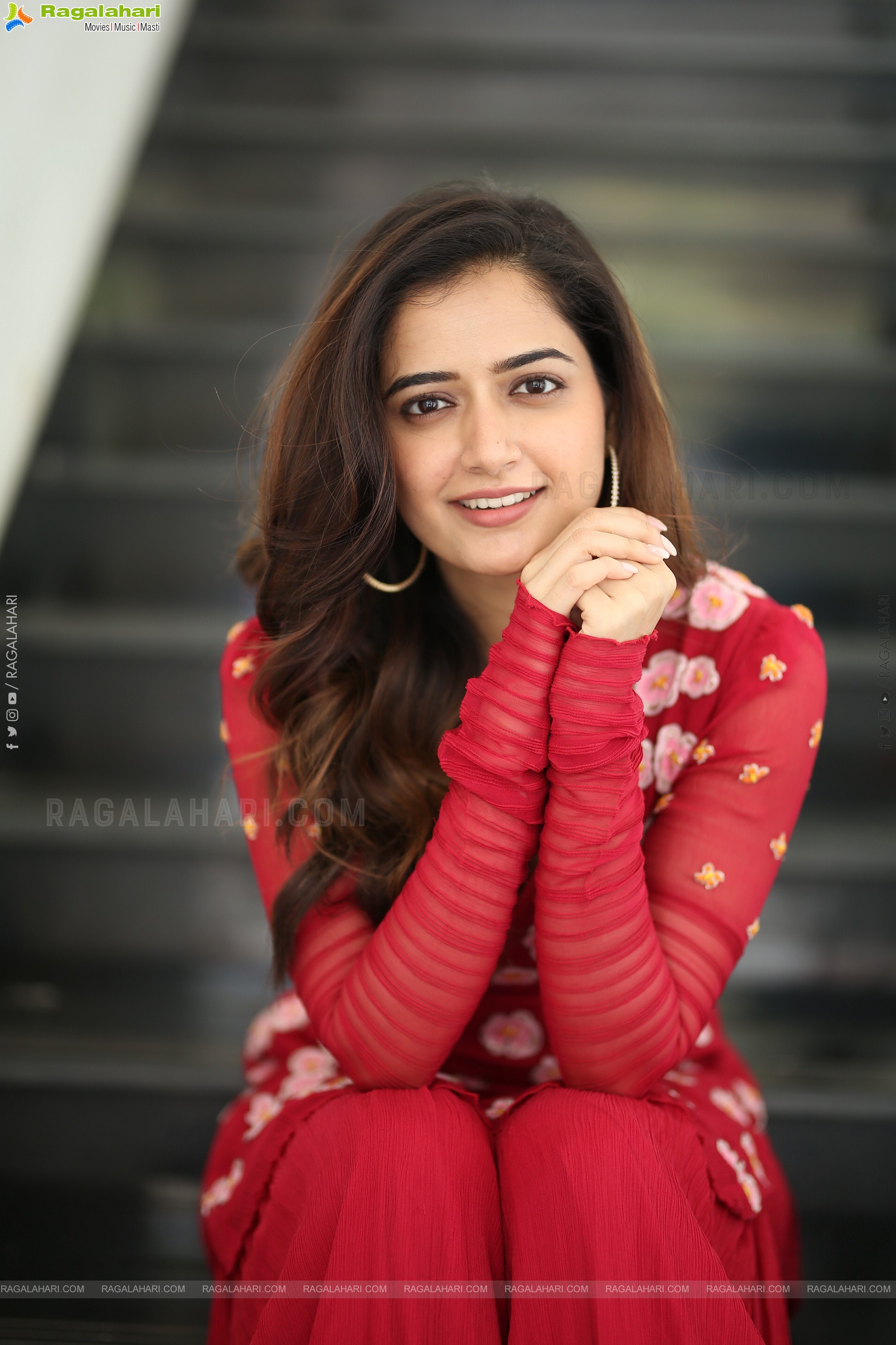 Ashika Ranganath at Naa Saami Ranga Interview, HD Gallery