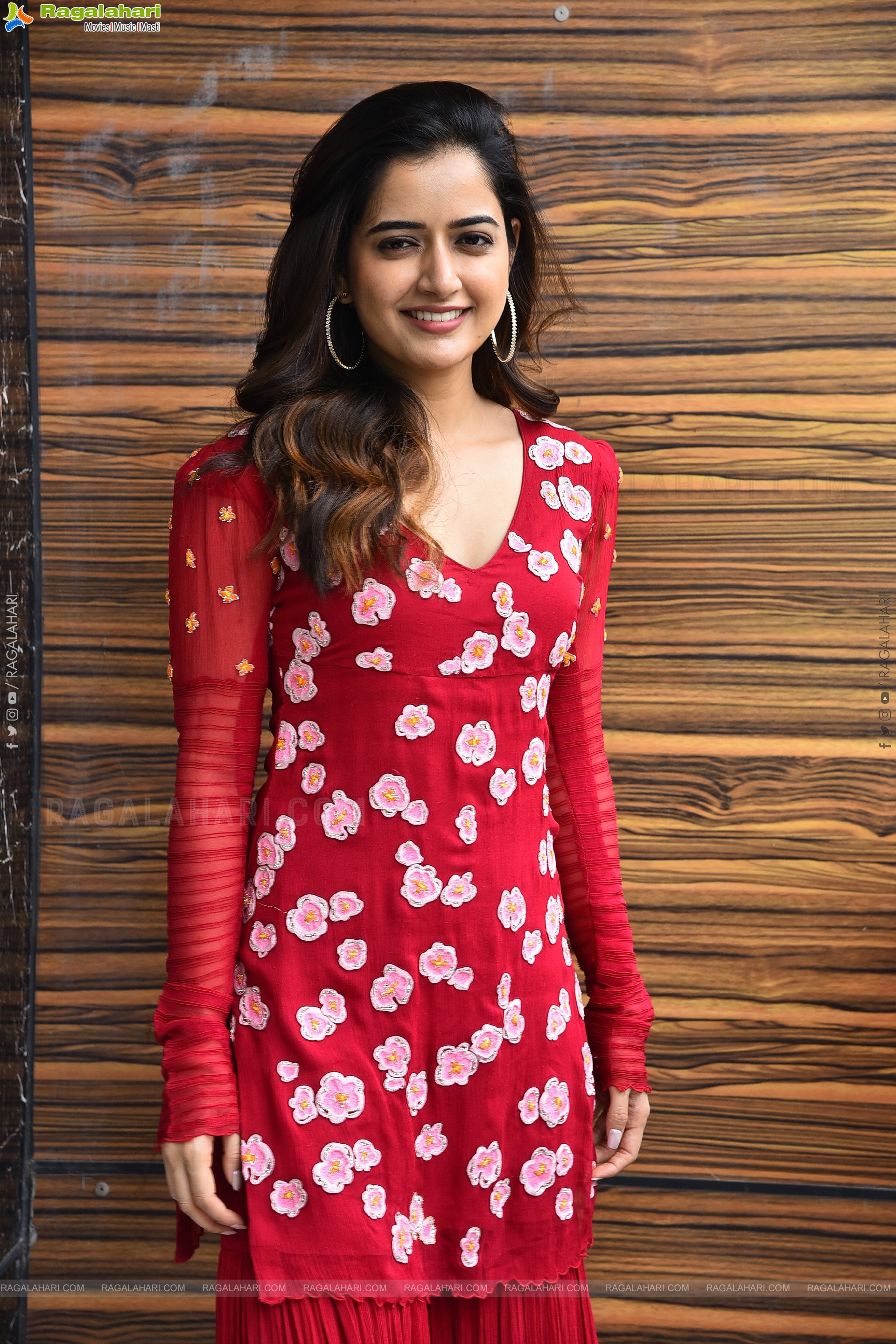 Ashika Ranganath at Naa Saami Ranga Interview, HD Gallery