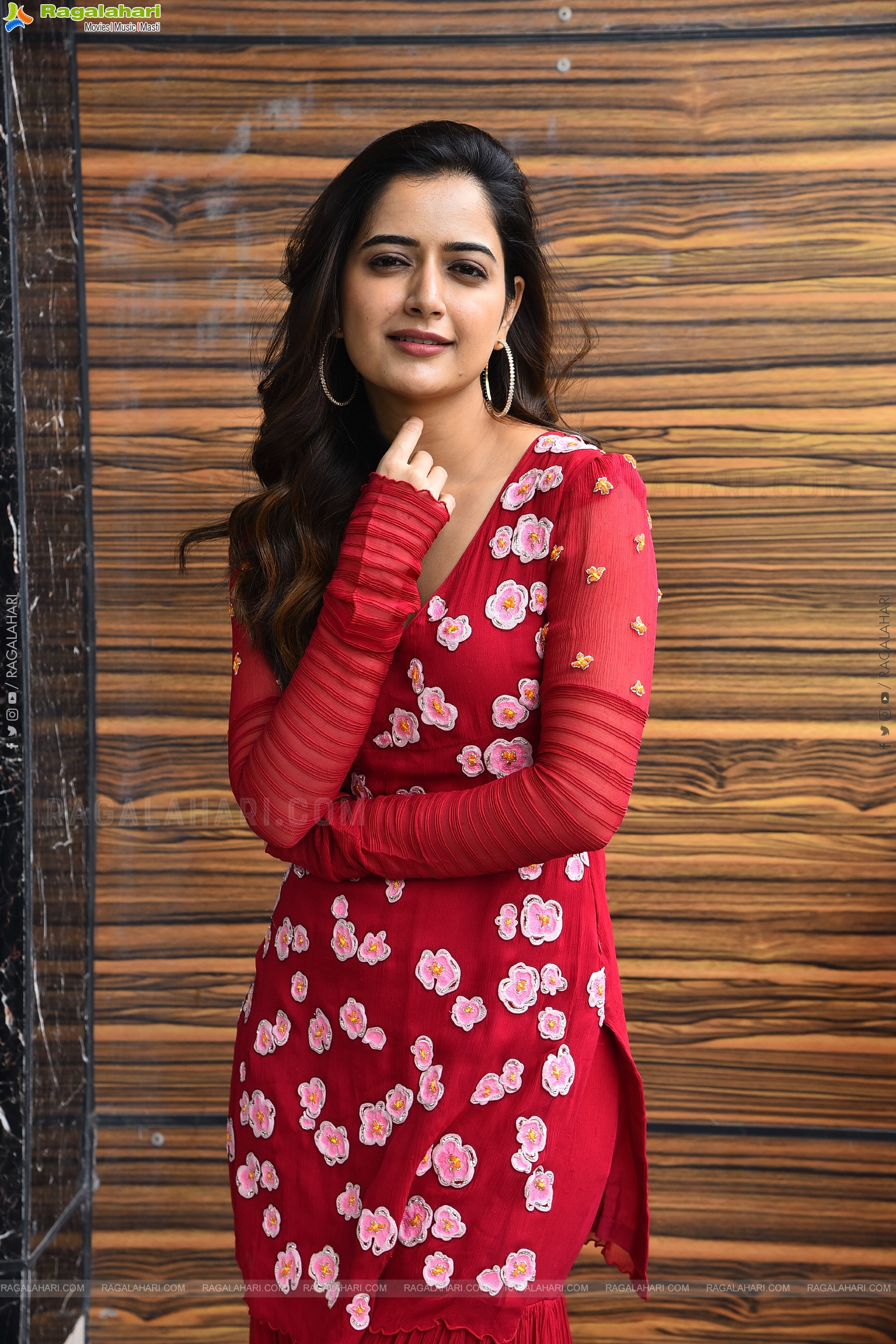 Ashika Ranganath at Naa Saami Ranga Interview, HD Gallery