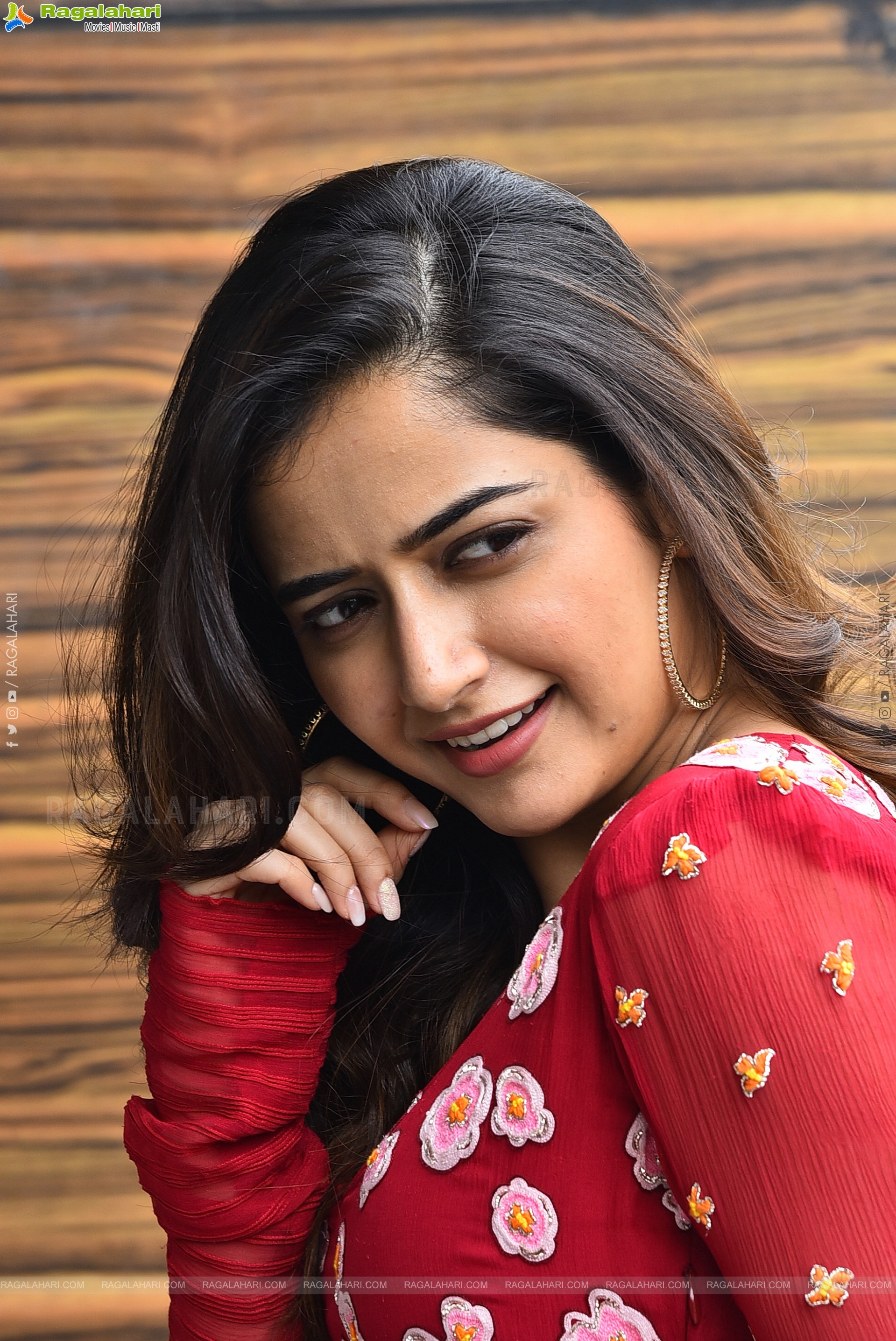 Ashika Ranganath at Naa Saami Ranga Interview, HD Gallery