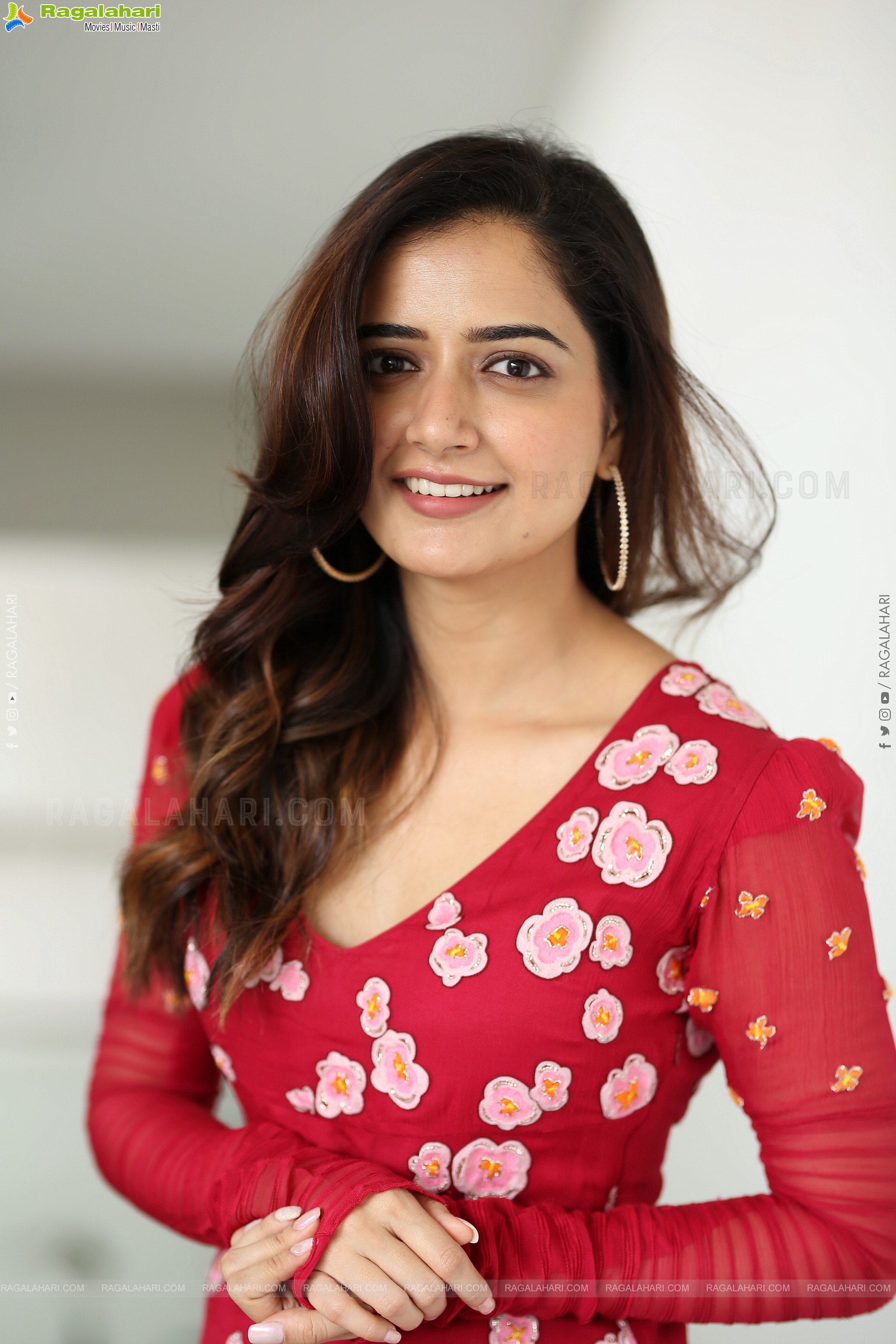 Ashika Ranganath at Naa Saami Ranga Interview, HD Gallery