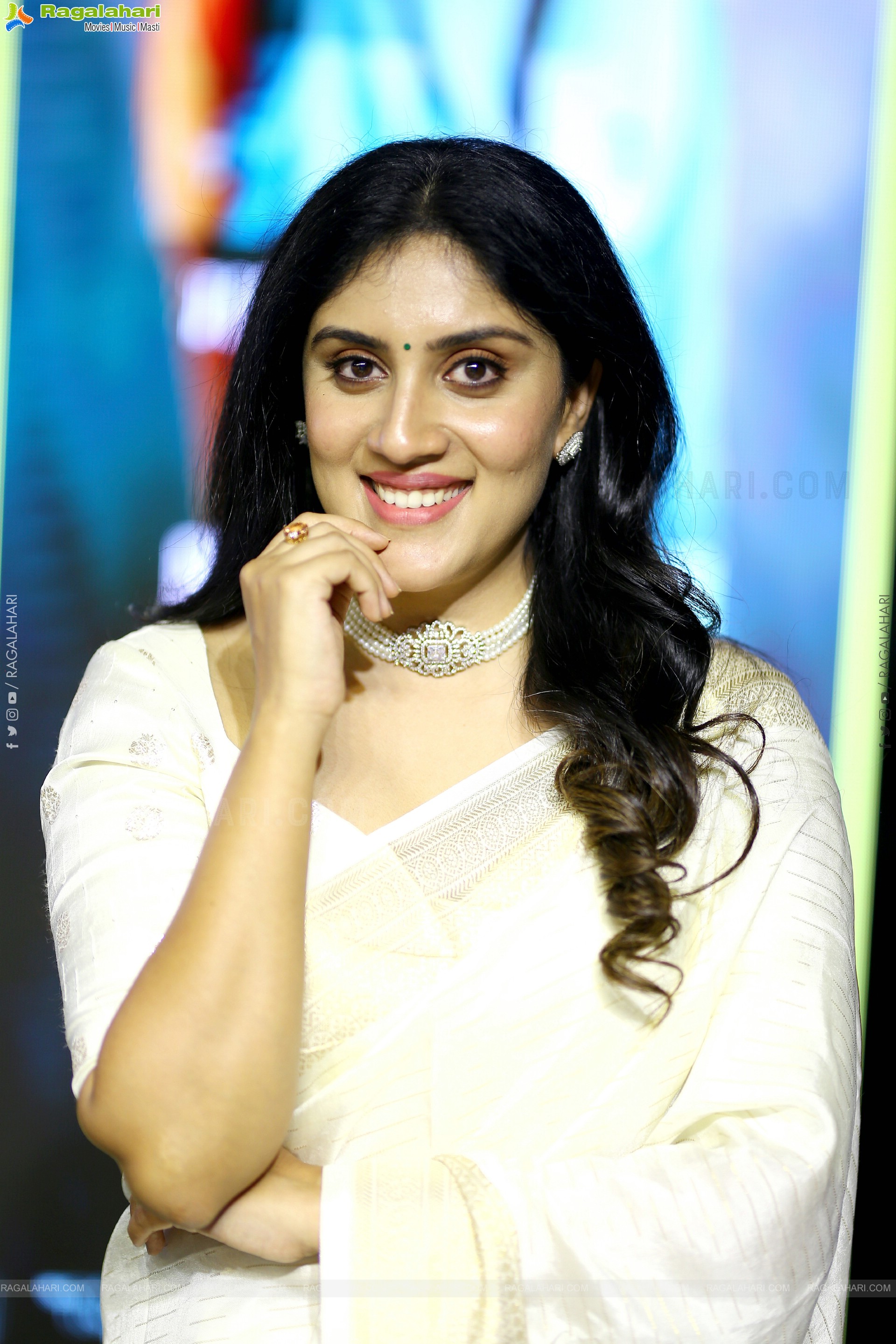 Dhanya Balakrishna at Ram Movie Pre-Release Event, HD Gallery